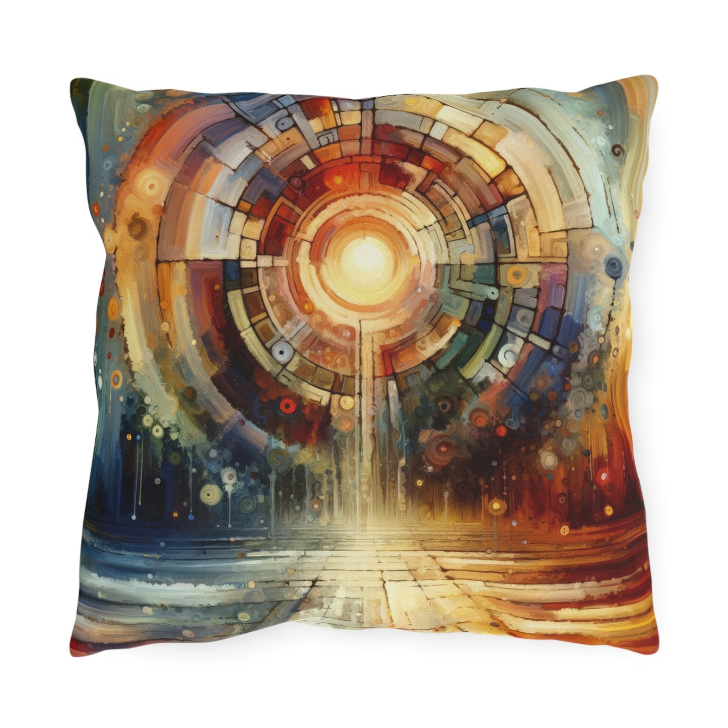 Majestic Quest Aura Outdoor Pillows