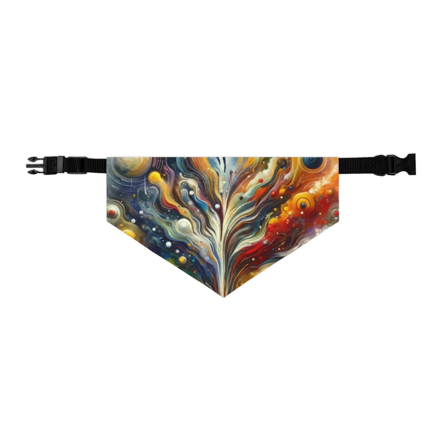 Cosmic Vision Tree Pet Bandana Collar