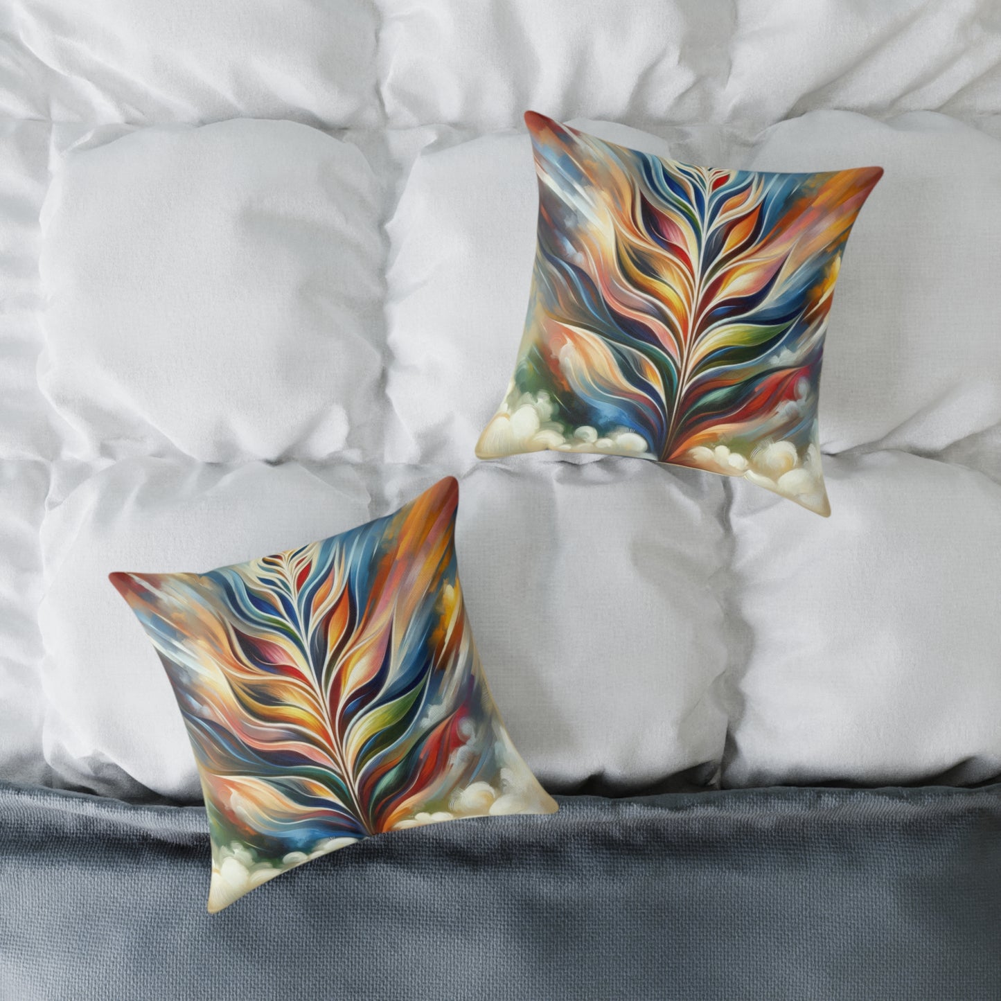 Sovereign Radiance Cultivation Spun Polyester Pillow