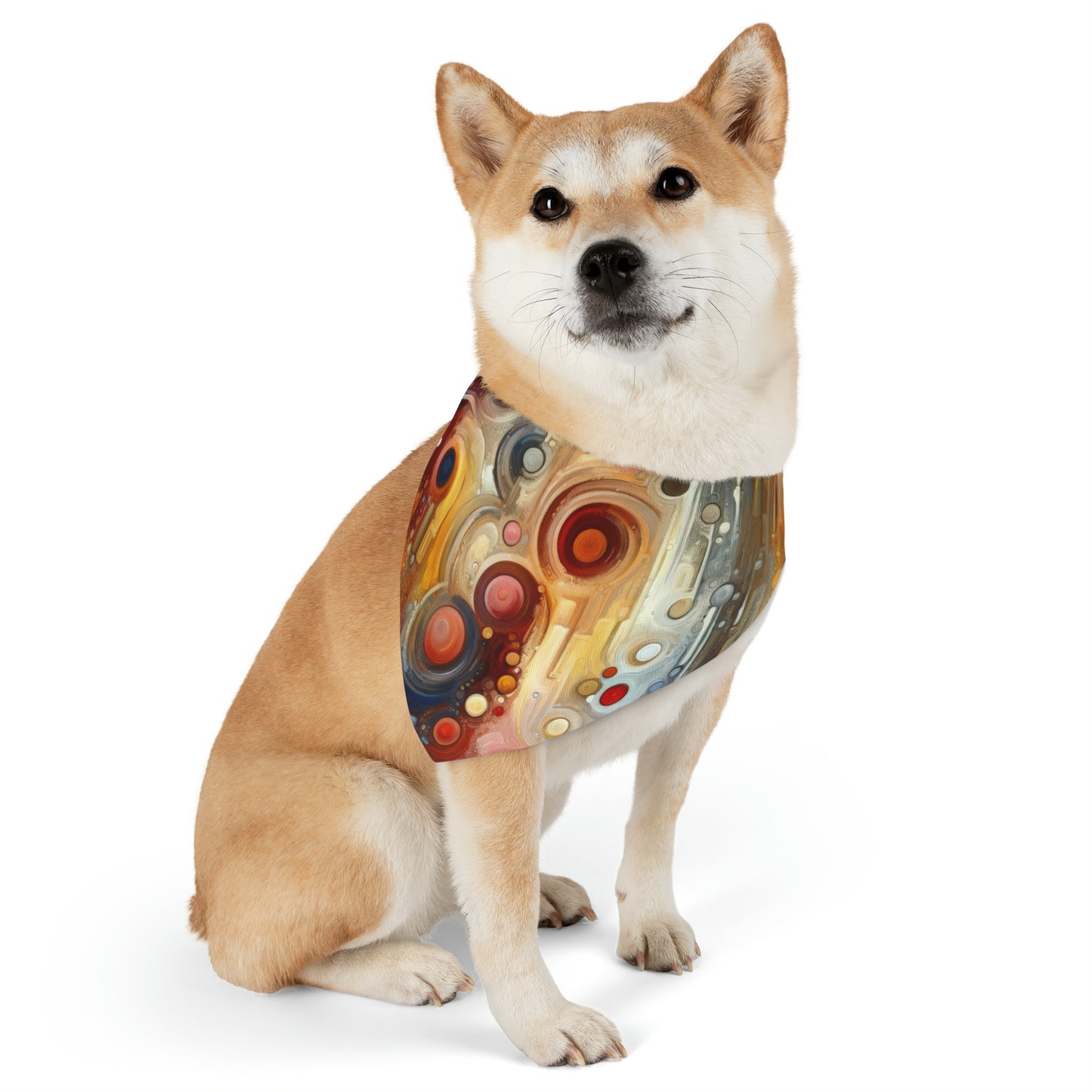 Tangible Touch Togetherness Pet Bandana Collar