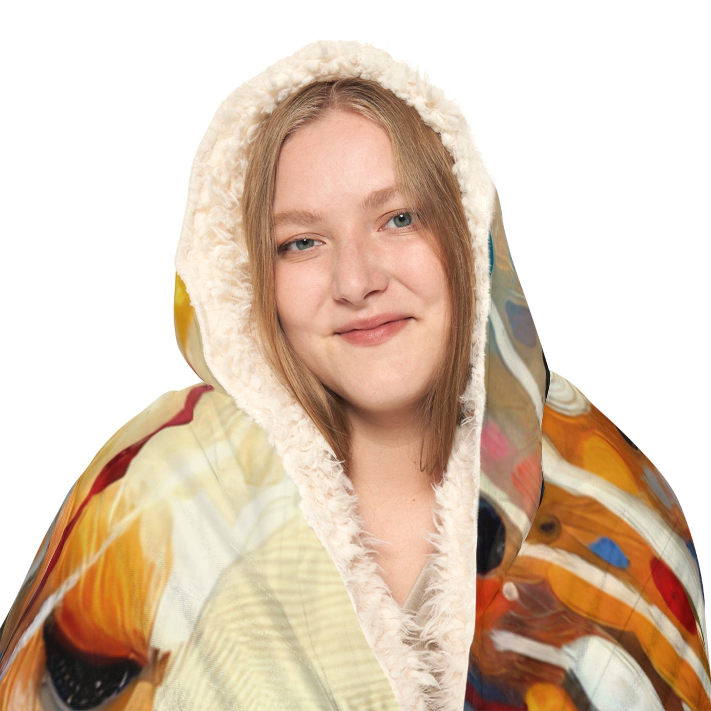 Distant Barking Echoes Snuggle Blanket