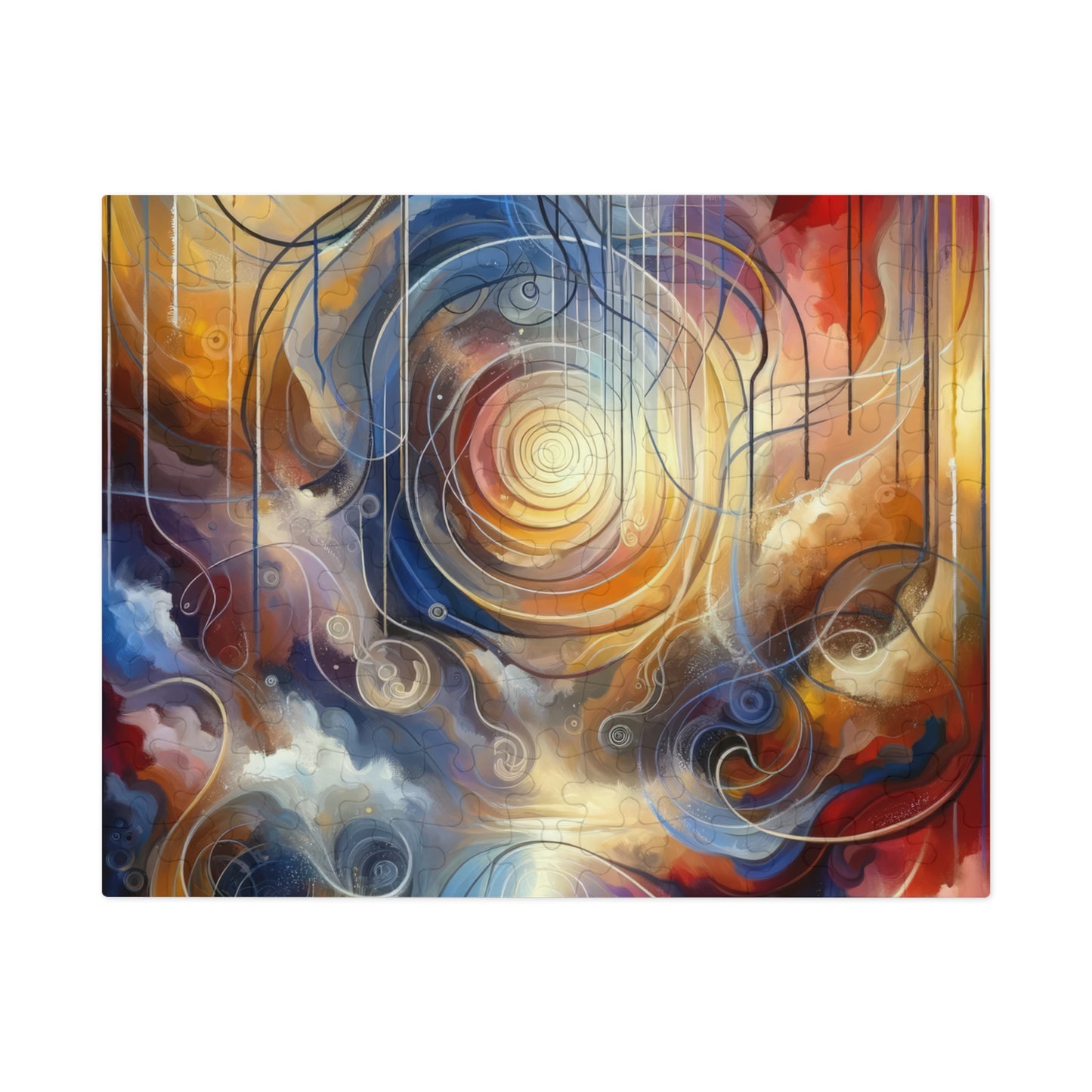 Presence Anchored Tachism Jigsaw Puzzle (30, 110, 252, 500,1000-Piece)