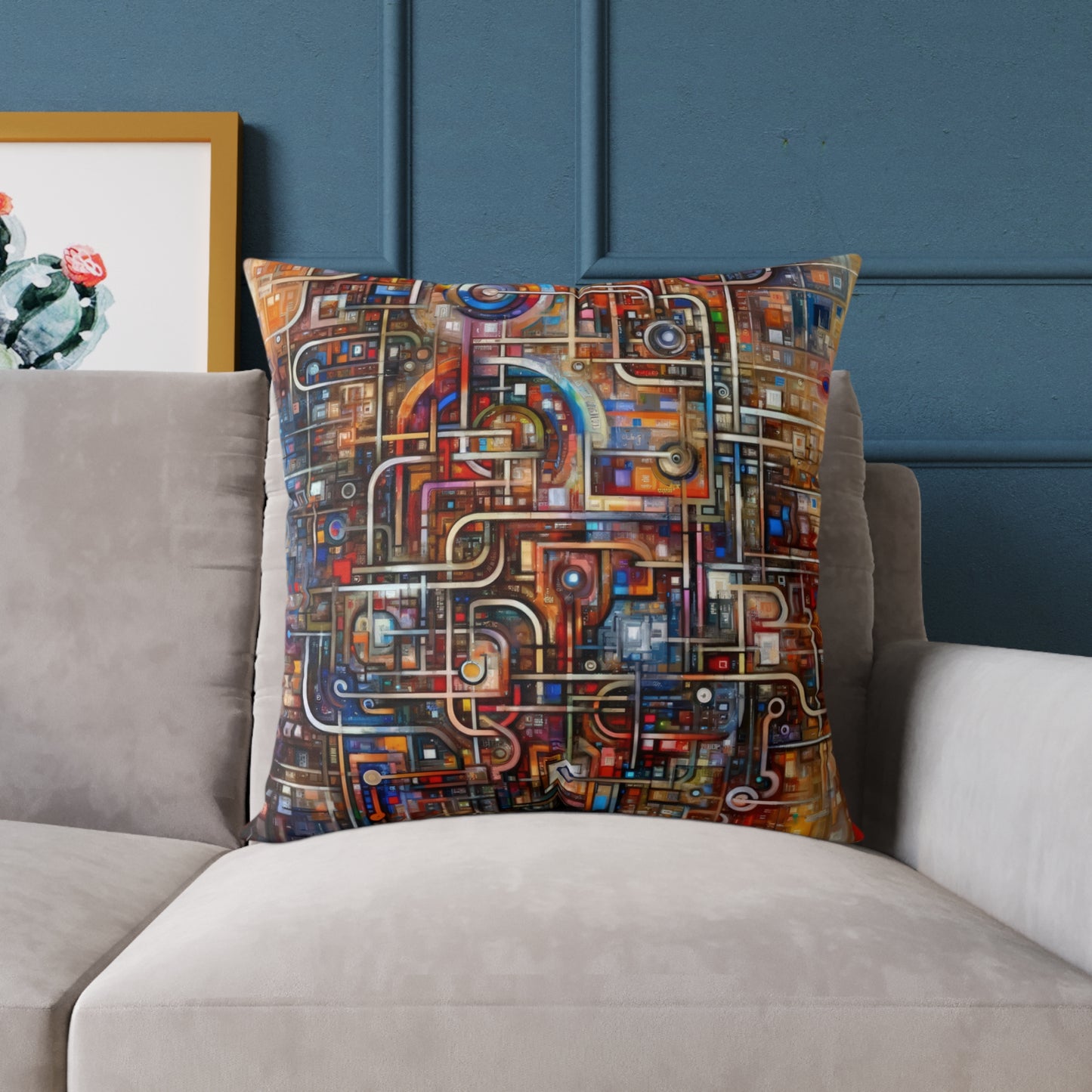 Grandest App Tapestry Spun Polyester Pillow