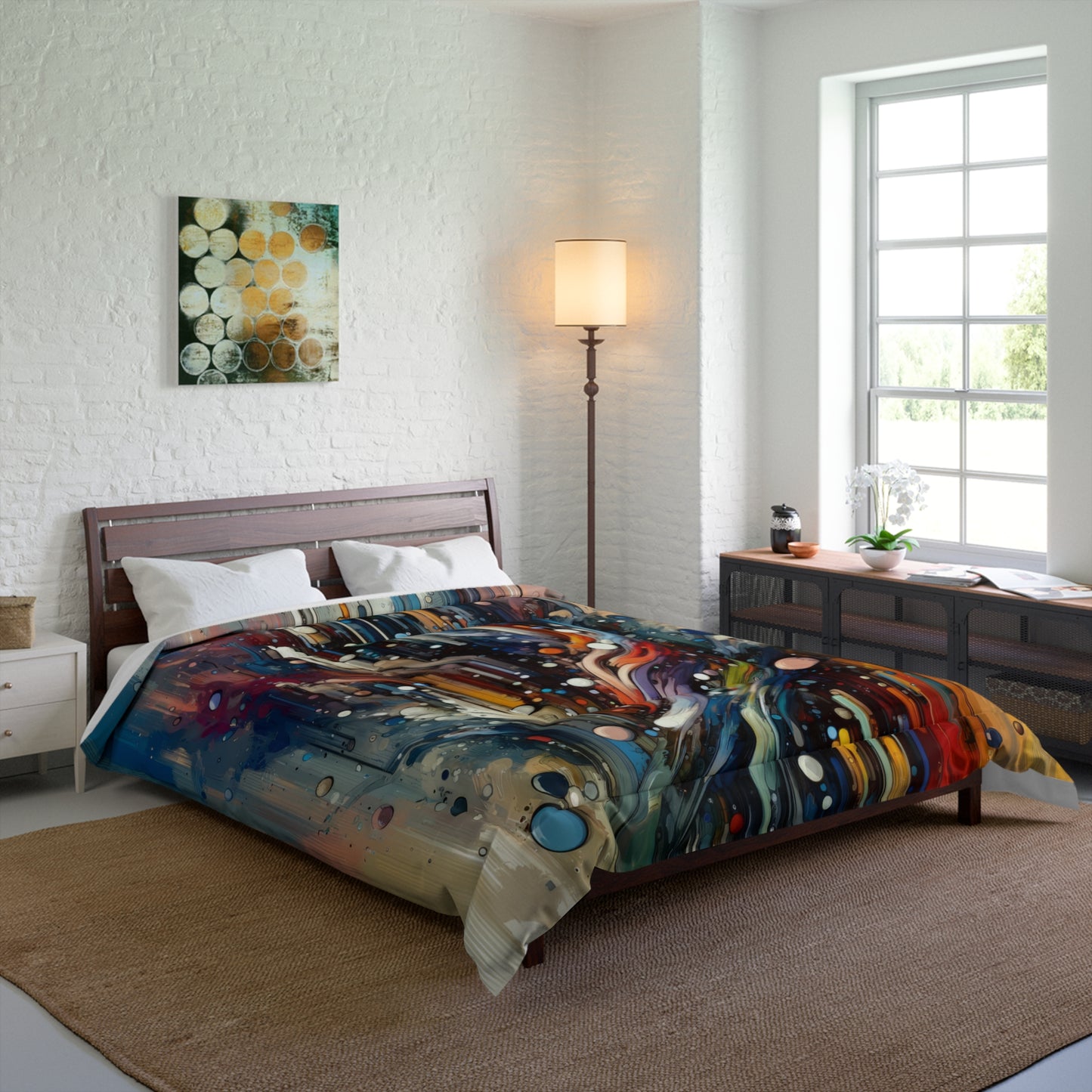 Coherent Change Visualization Comforter