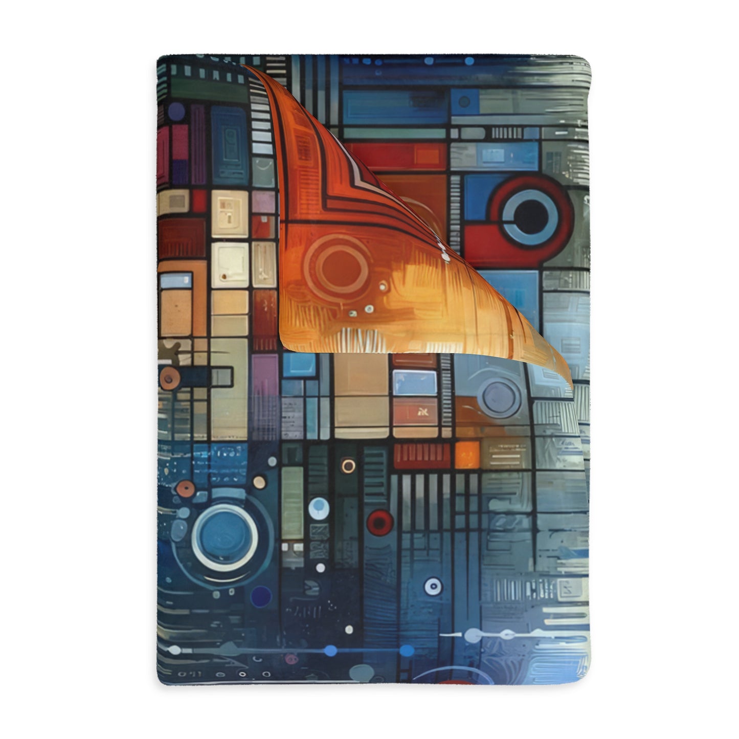 Advocate Ethos Connectivity Velveteen Microfiber Blanket (Two-sided print)