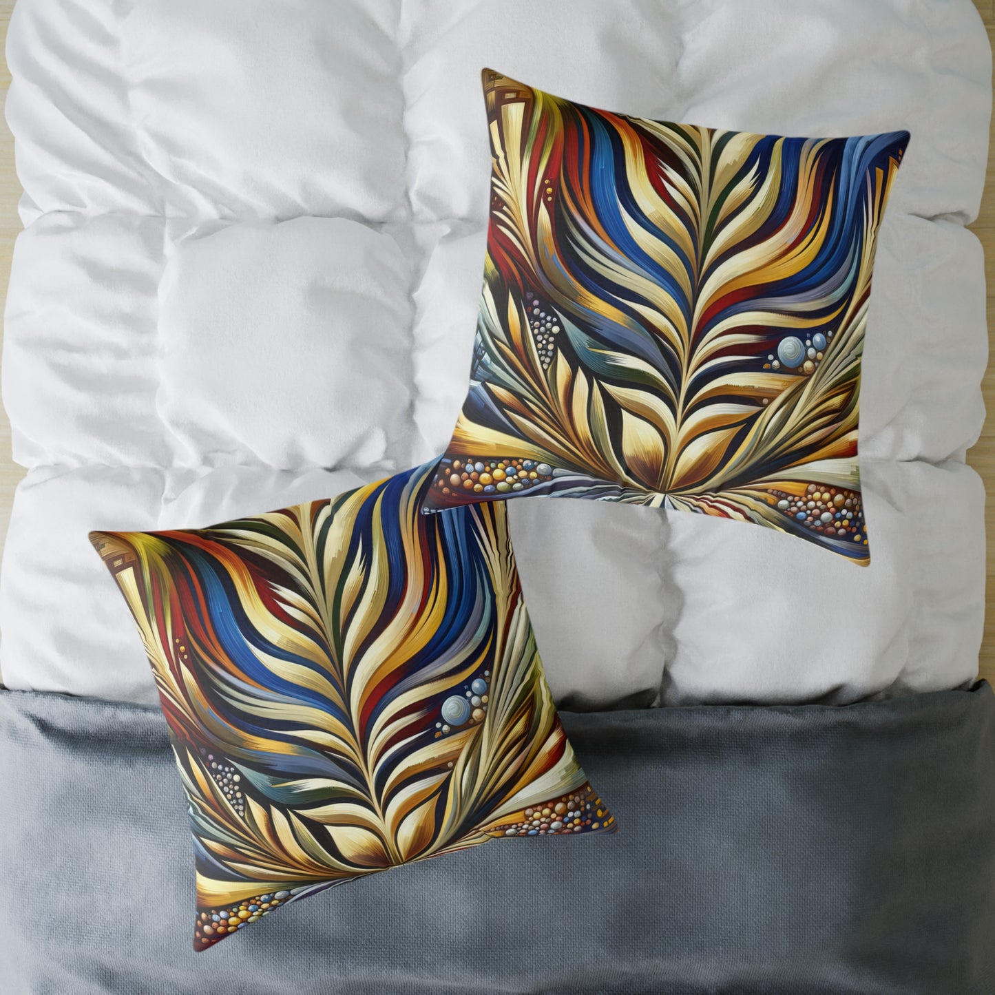 Efficacy Seed Growth Spun Polyester Pillow
