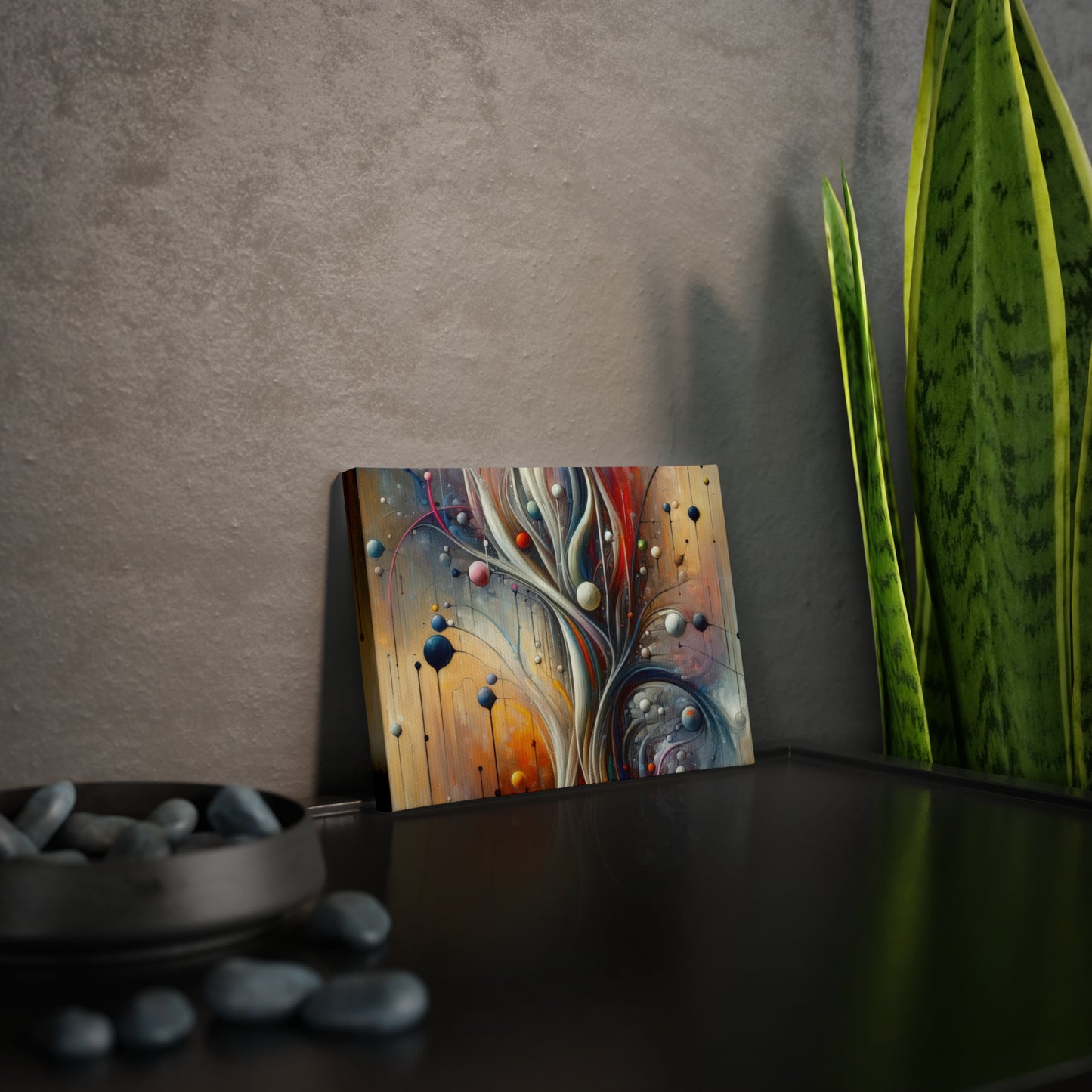Invisible Threads Influence Canvas Photo Tile