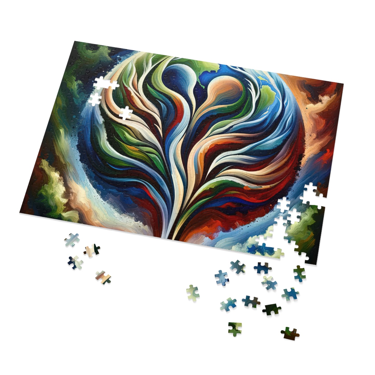 Interconnected Earth Advocates Jigsaw Puzzle (30, 110, 252, 500,1000-Piece)