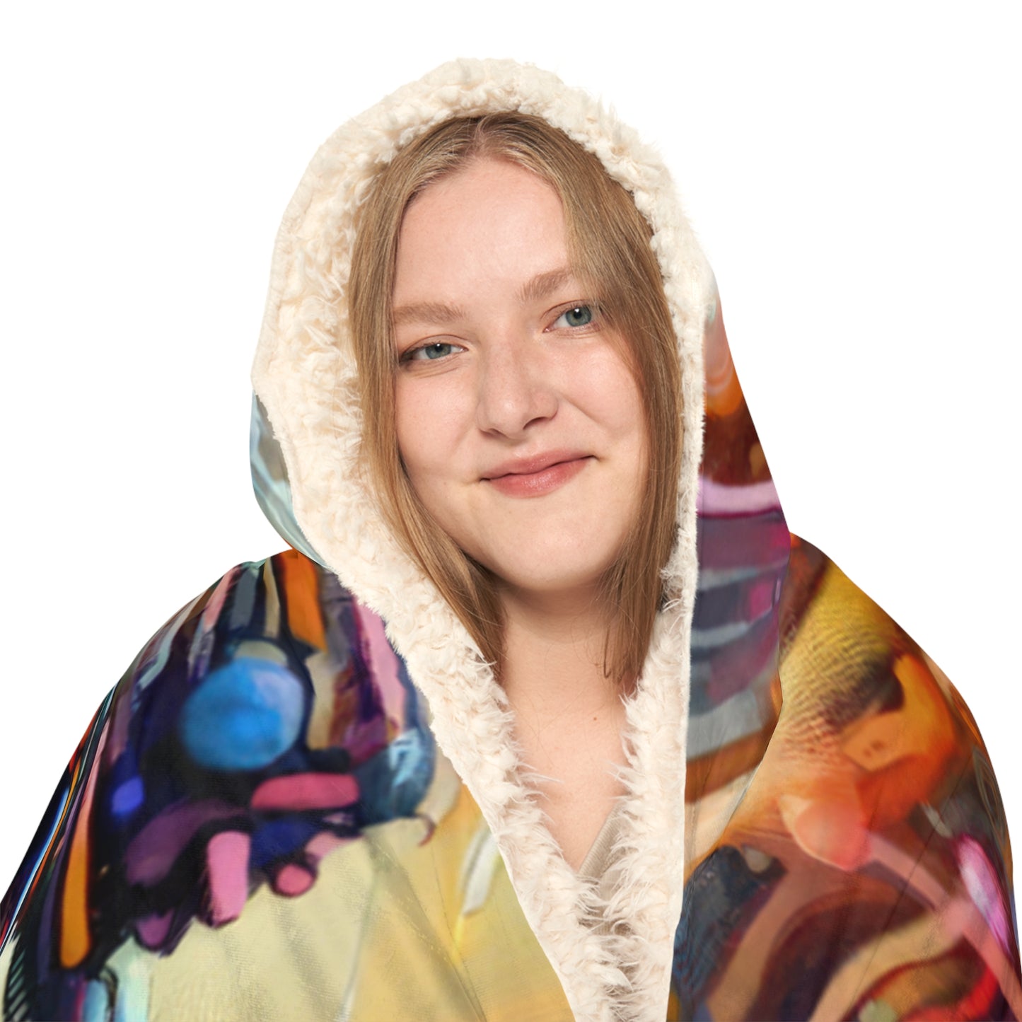 Vibrant Dynamic Sovereignty Snuggle Blanket