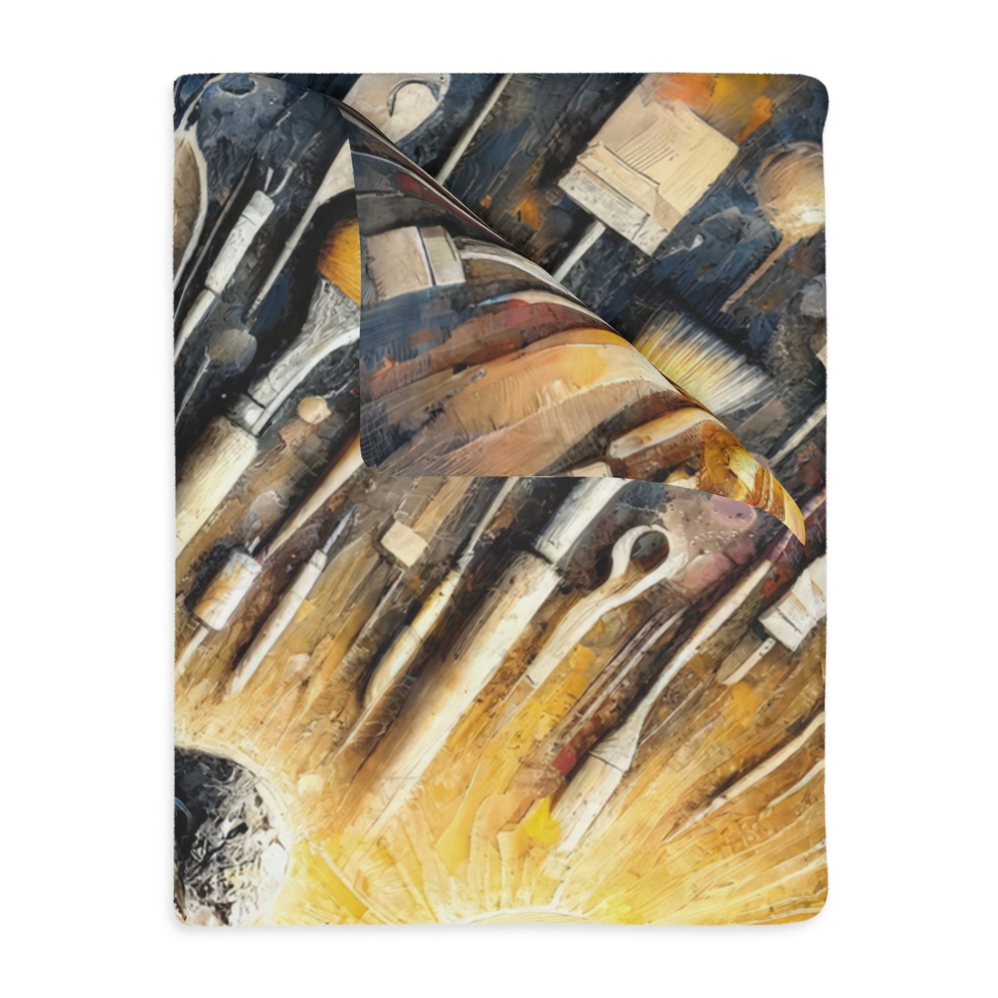 Idea Sculptor Genesis Velveteen Microfiber Blanket (Two-sided print)