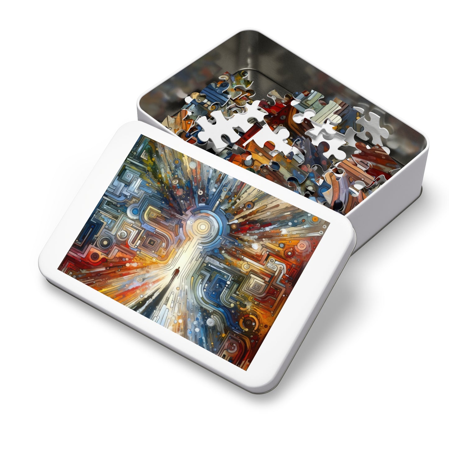 Converging Unity Path Jigsaw Puzzle (30, 110, 252, 500,1000-Piece)