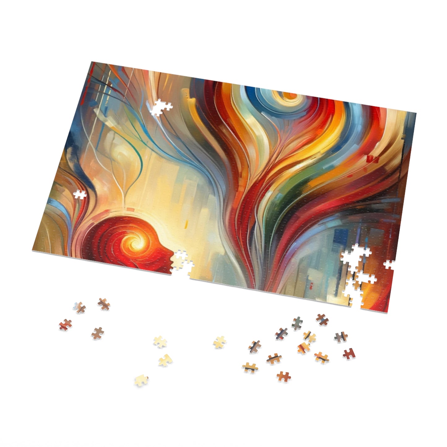 Empathetic Spiral Dialogue Jigsaw Puzzle (30, 110, 252, 500,1000-Piece)
