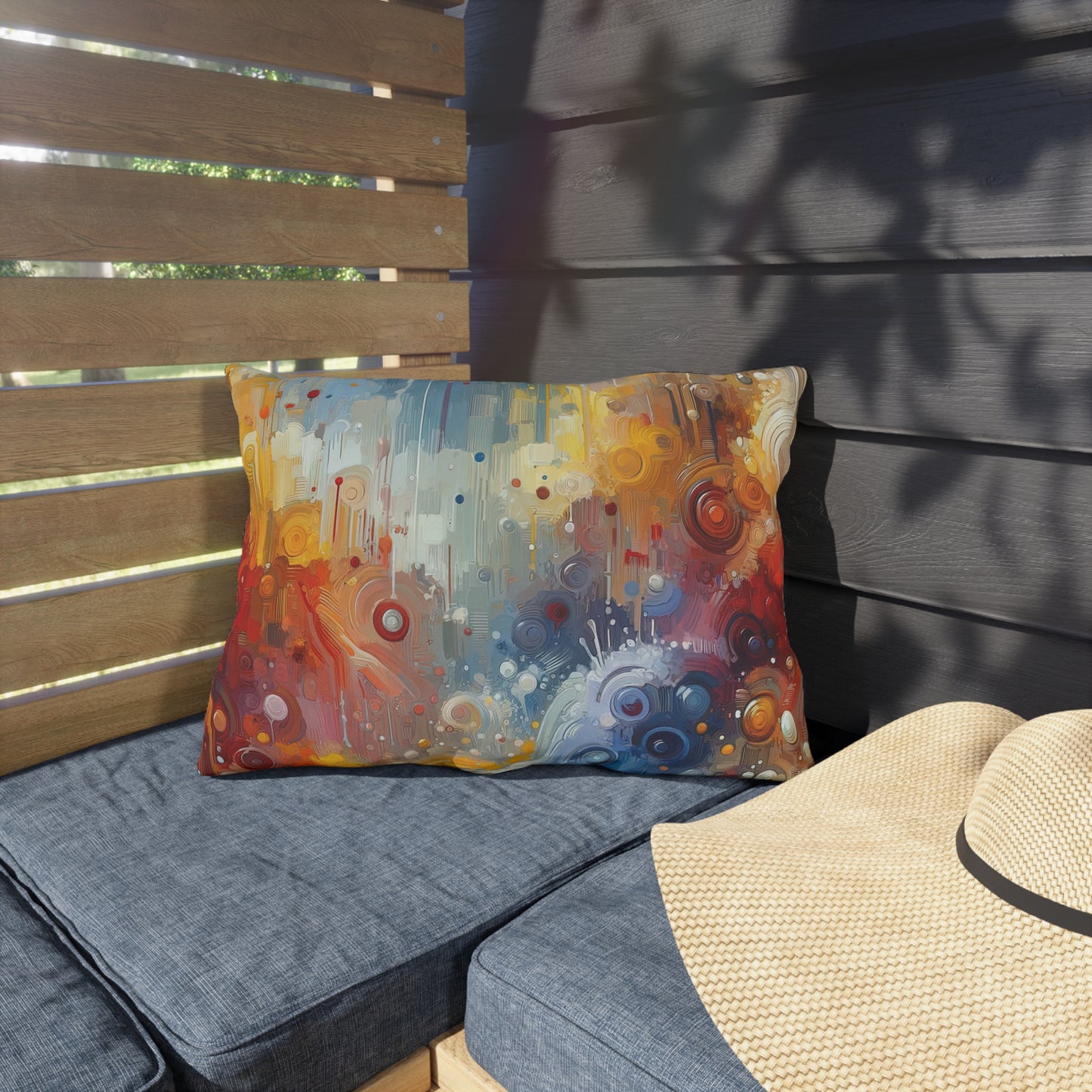 Joyous Effortless Exhale Outdoor Pillows
