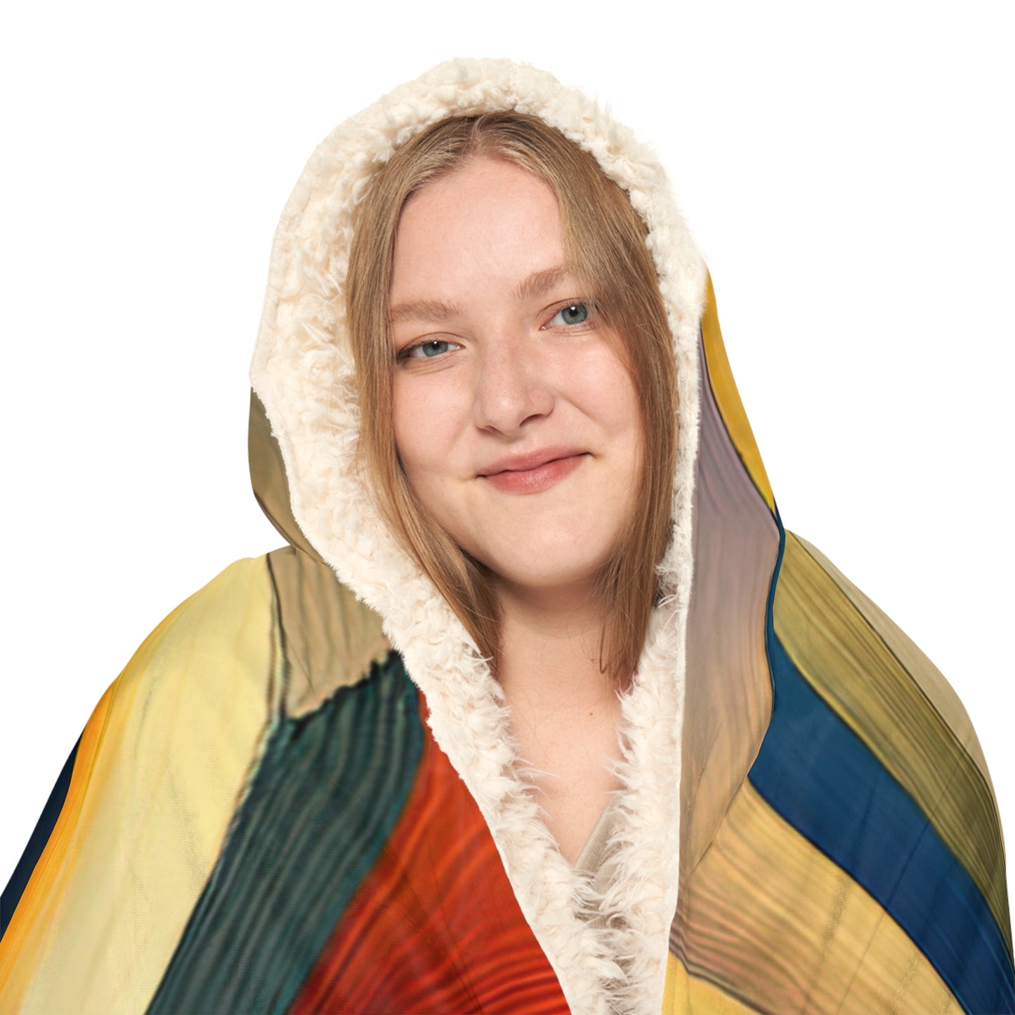 Oneness Through Tachism Snuggle Blanket