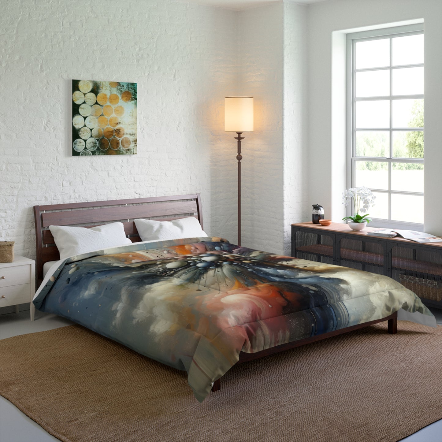 Impactful Deeds Ripple Comforter