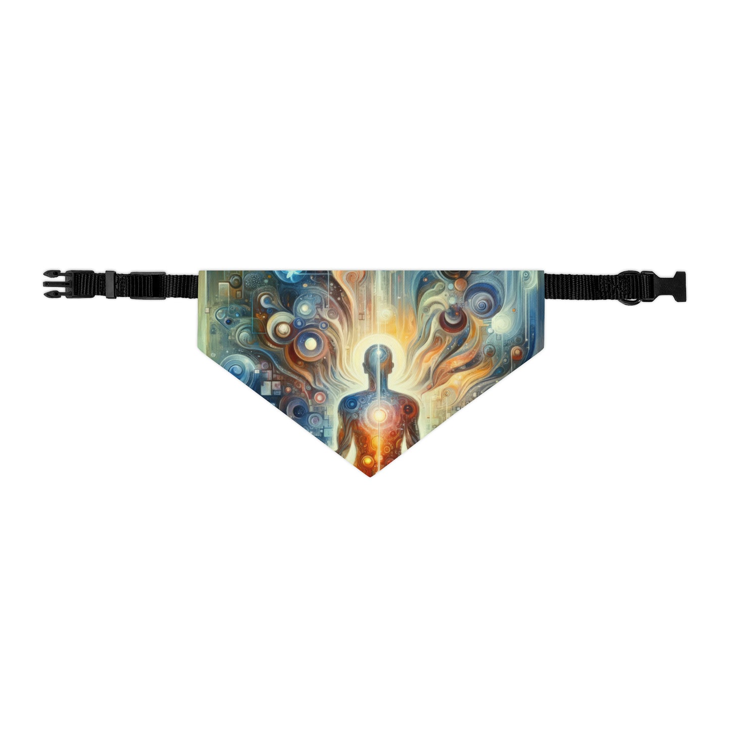 Technological Spiritual Synthesis Pet Bandana Collar
