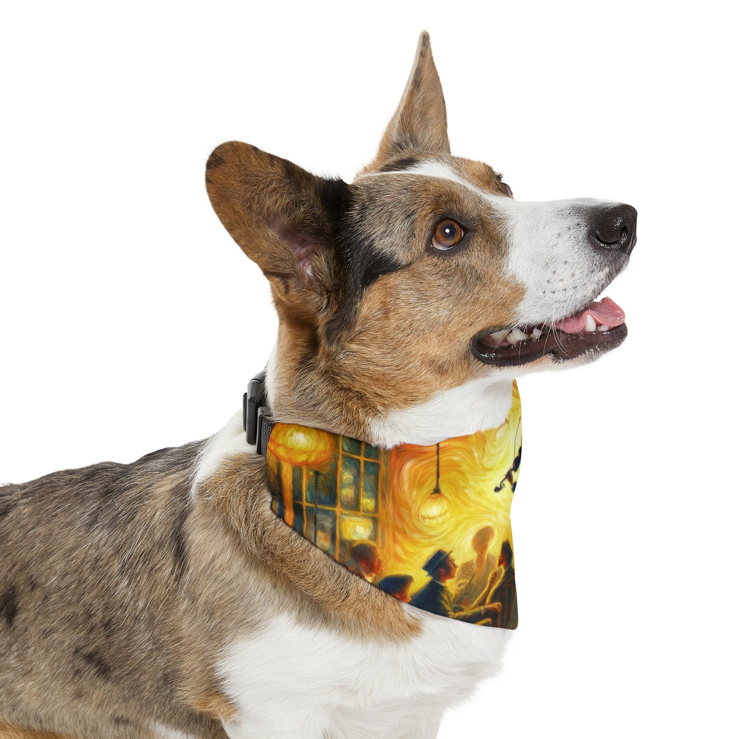 Bistro Emotive Entry Pet Bandana Collar