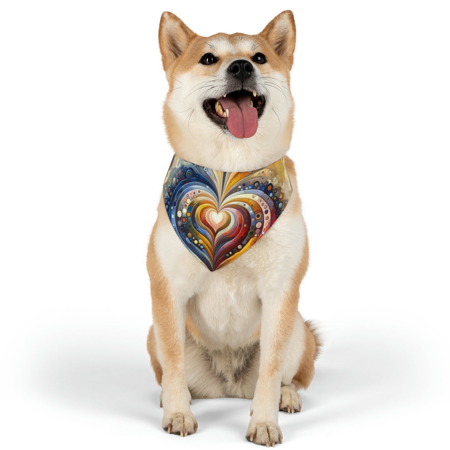 Harmonic Heart Essence Pet Bandana Collar