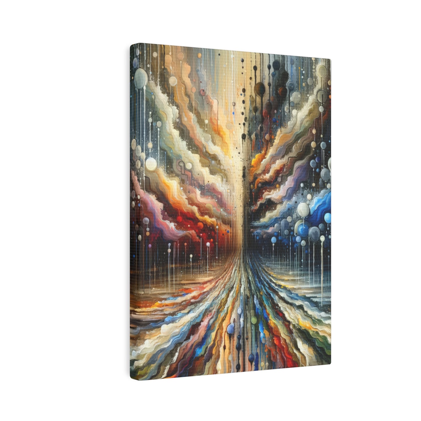 Linguistic Resonance Cascade Canvas Photo Tile