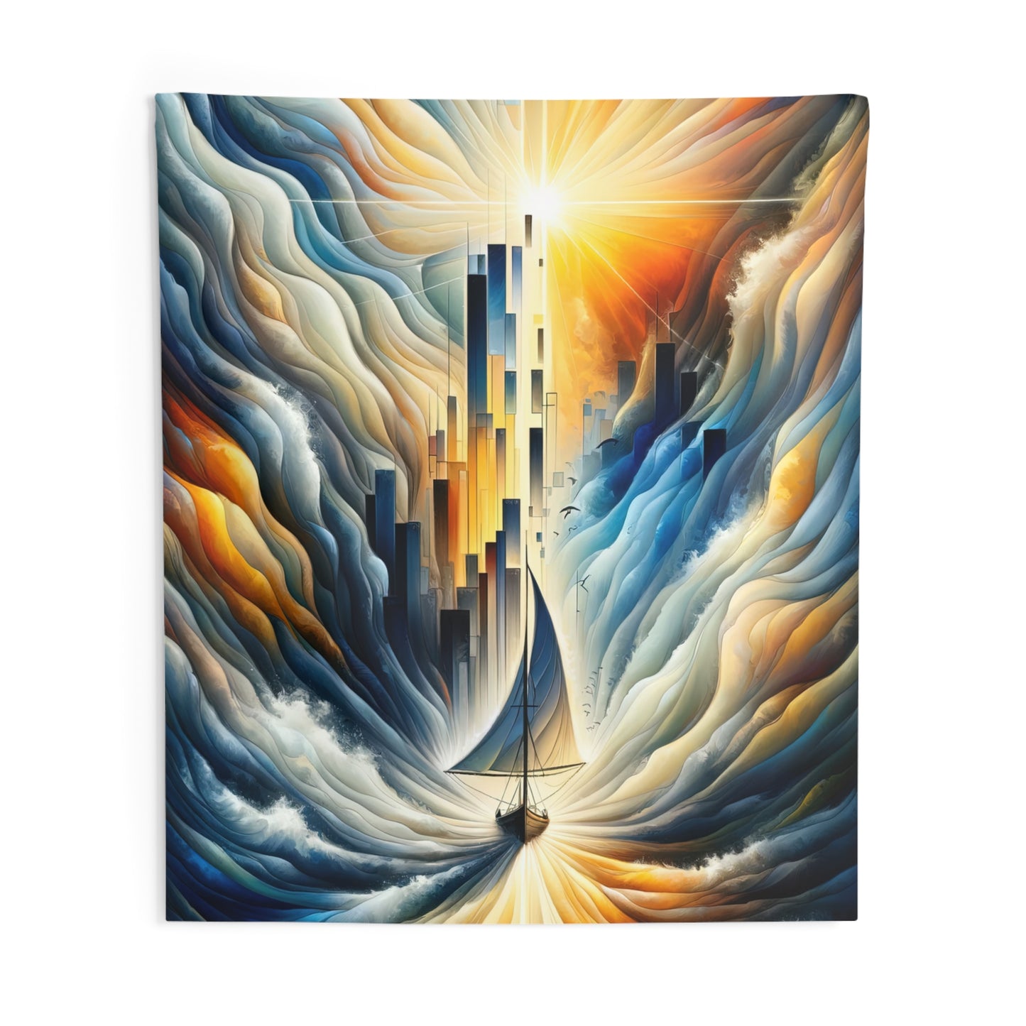 Beacon Sail Change Indoor Wall Tapestries