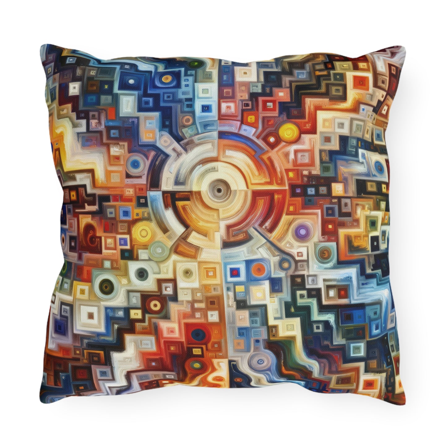 Essence Kaleidoscope Tapestry Outdoor Pillows