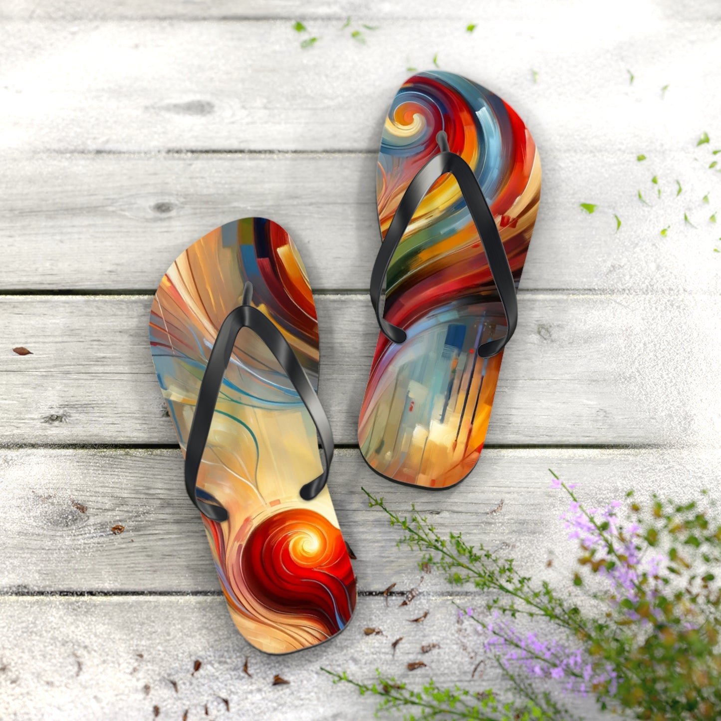 Empathetic Spiral Dialogue Flip Flops