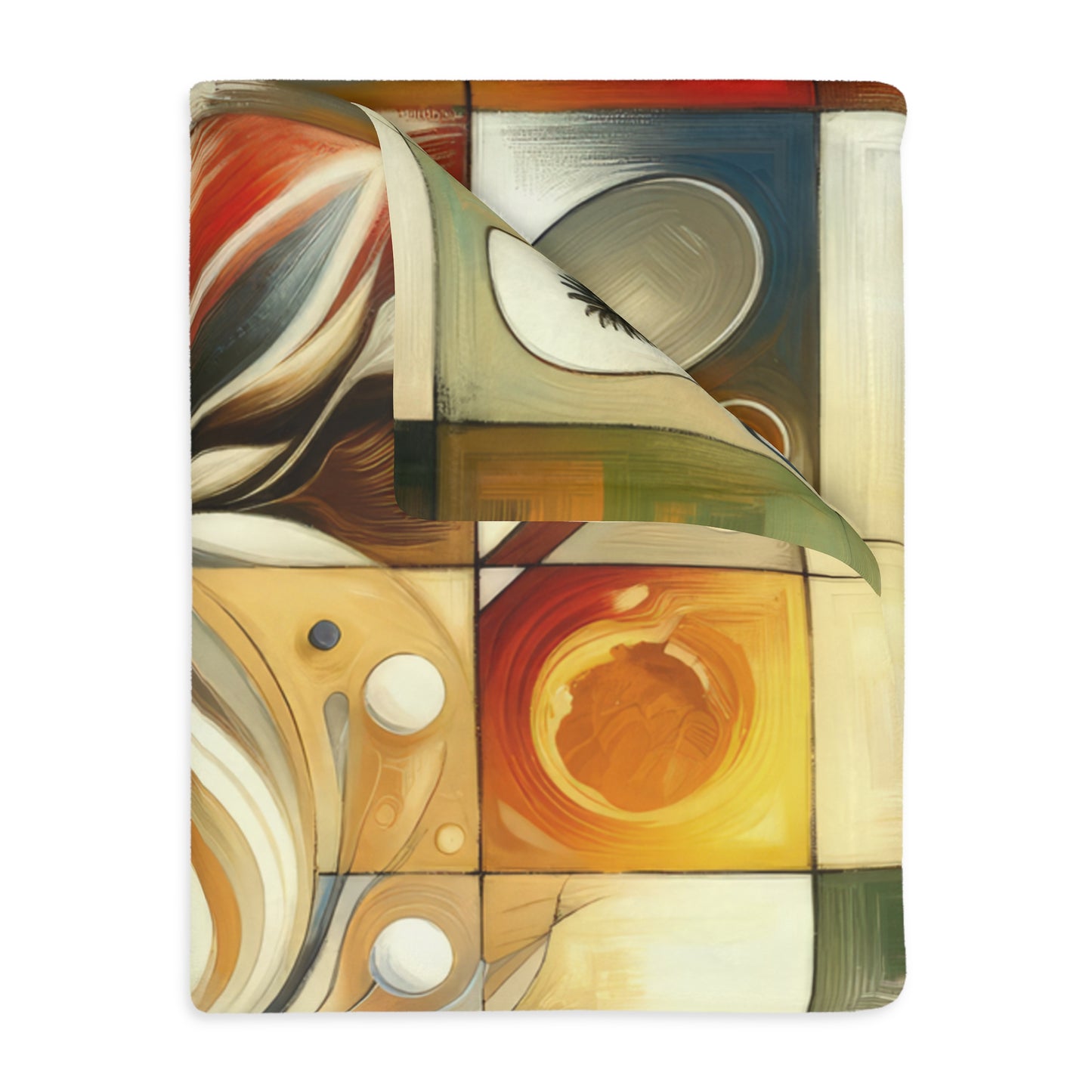 Hearth Health Harmony Velveteen Microfiber Blanket (Two-sided print)
