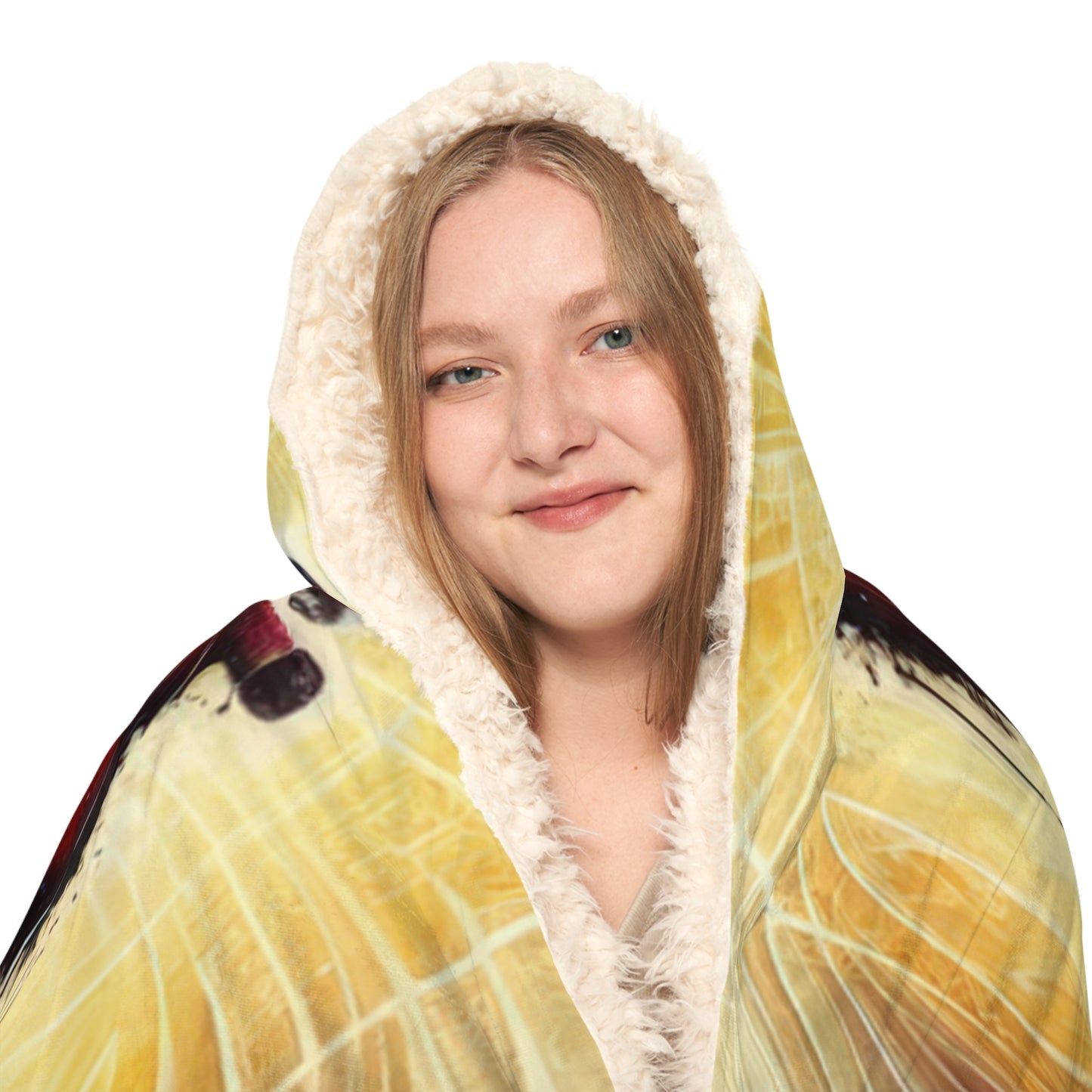 Awakened Heart Waves Snuggle Blanket