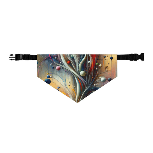 Invisible Threads Influence Pet Bandana Collar