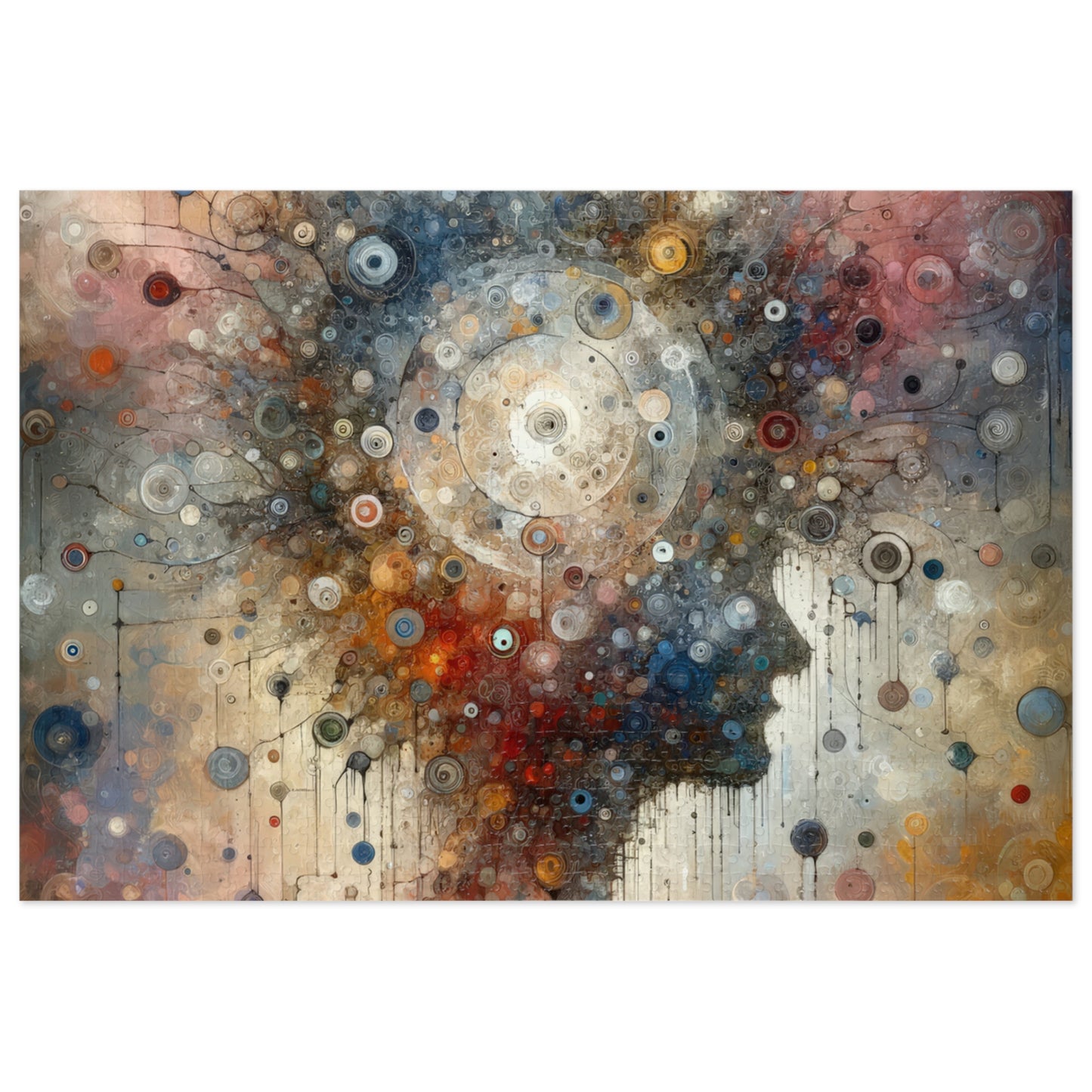 Shared Existence Solace Jigsaw Puzzle (30, 110, 252, 500,1000-Piece)