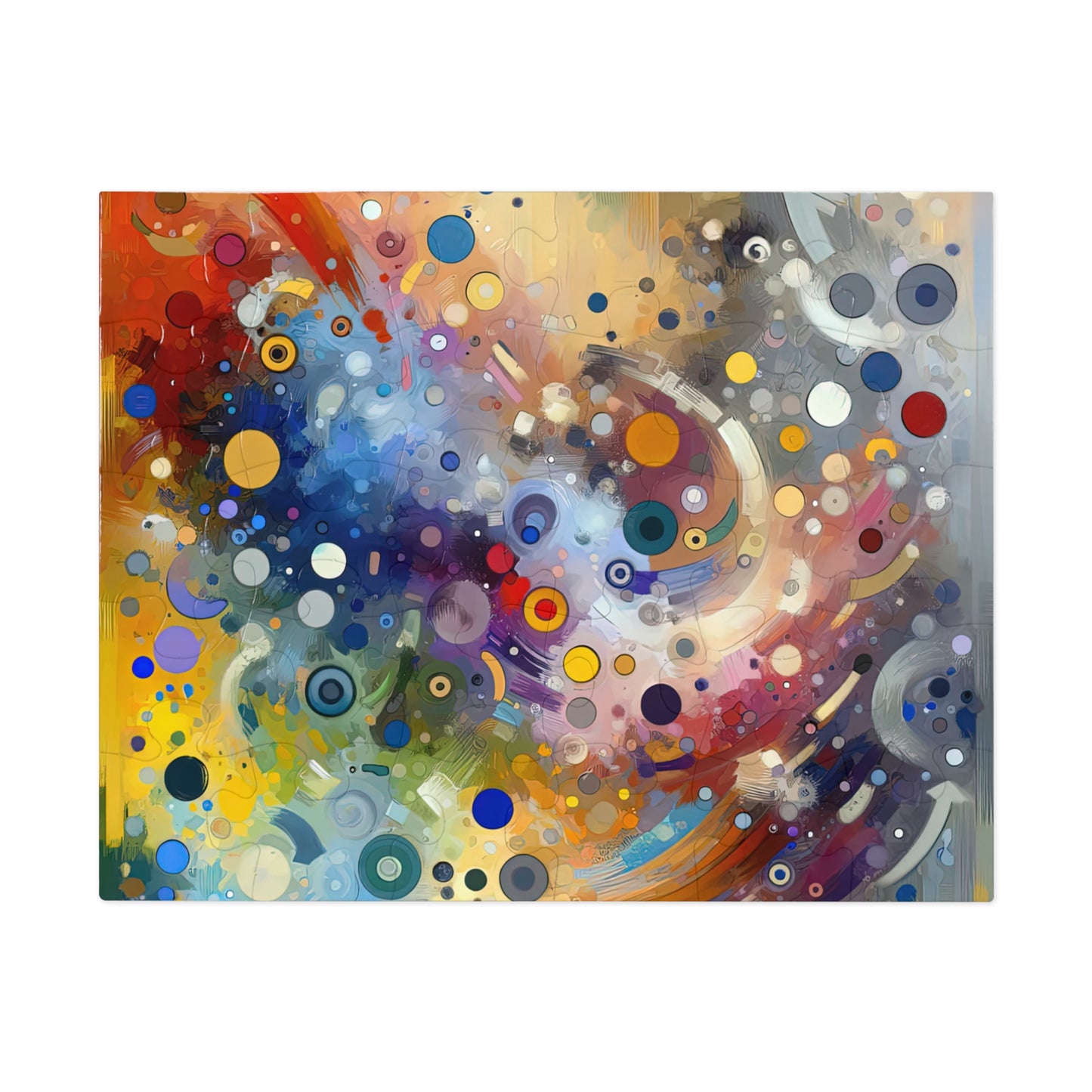 Humorous Unified Tachism Jigsaw Puzzle (30, 110, 252, 500,1000-Piece)