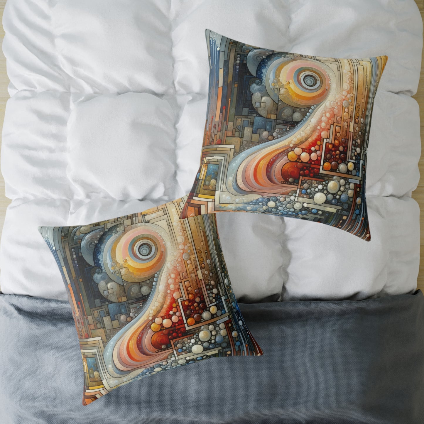 Incrementalism Anthem Unity Spun Polyester Pillow