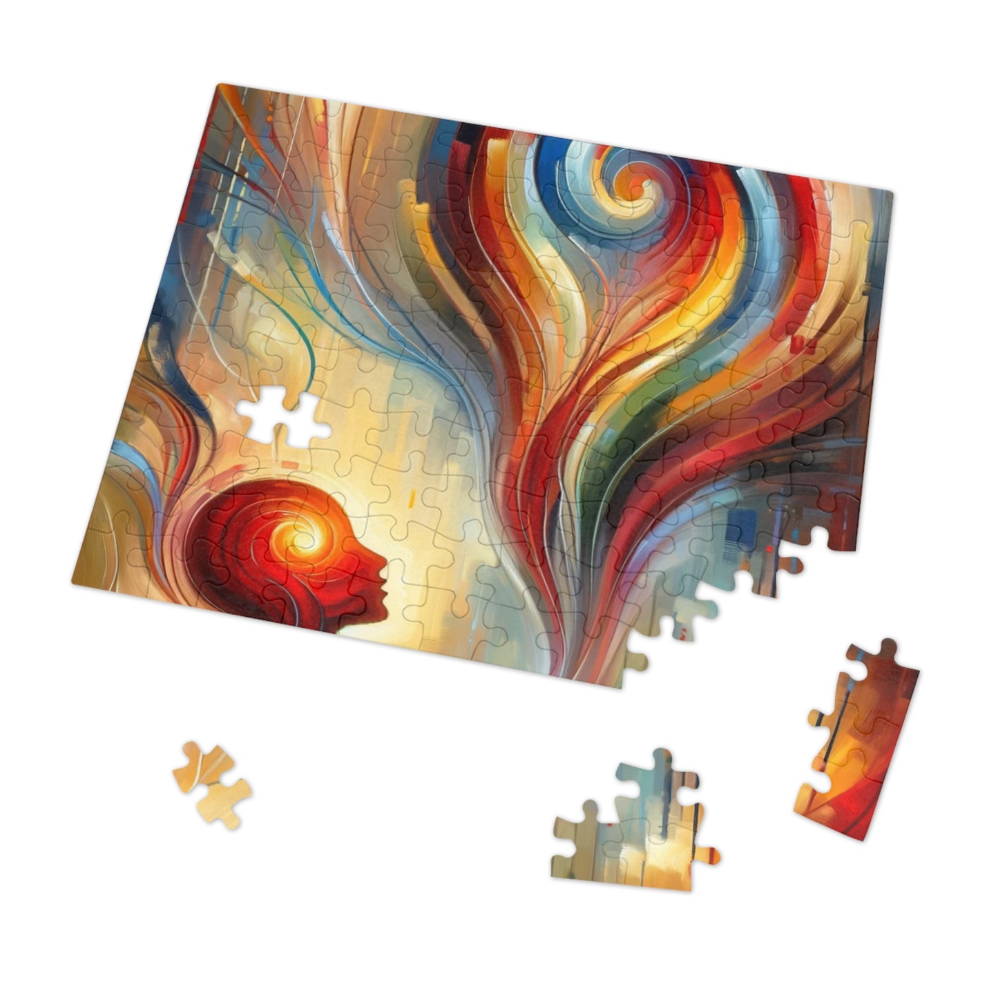 Empathetic Spiral Dialogue Jigsaw Puzzle (30, 110, 252, 500,1000-Piece)