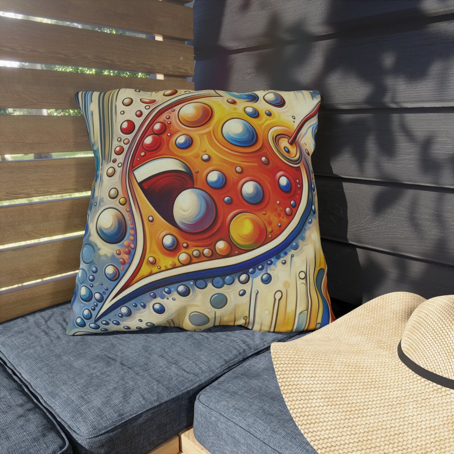 Humorous Dialogue Gateway Outdoor Pillows