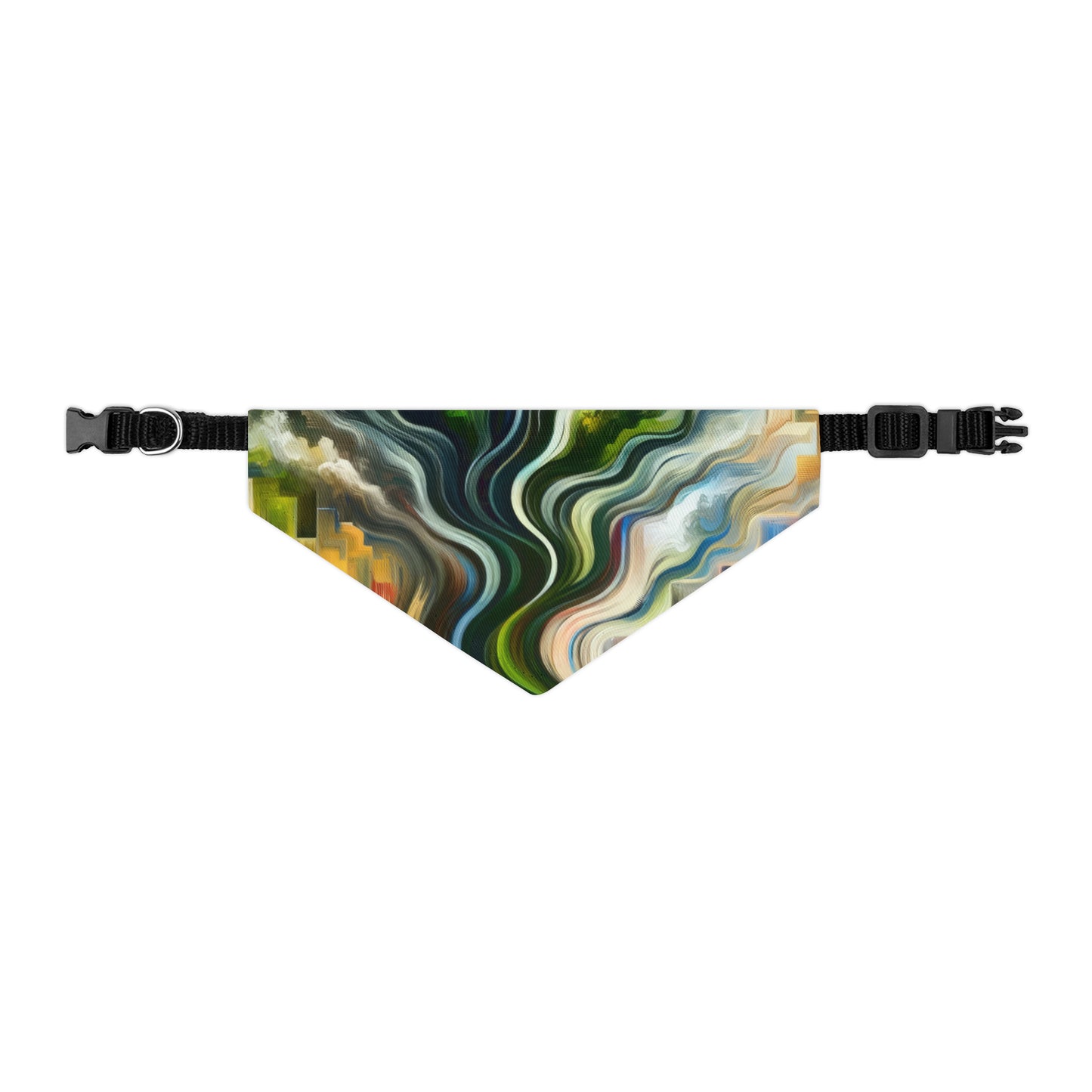 Eternal Digital Contrast Pet Bandana Collar