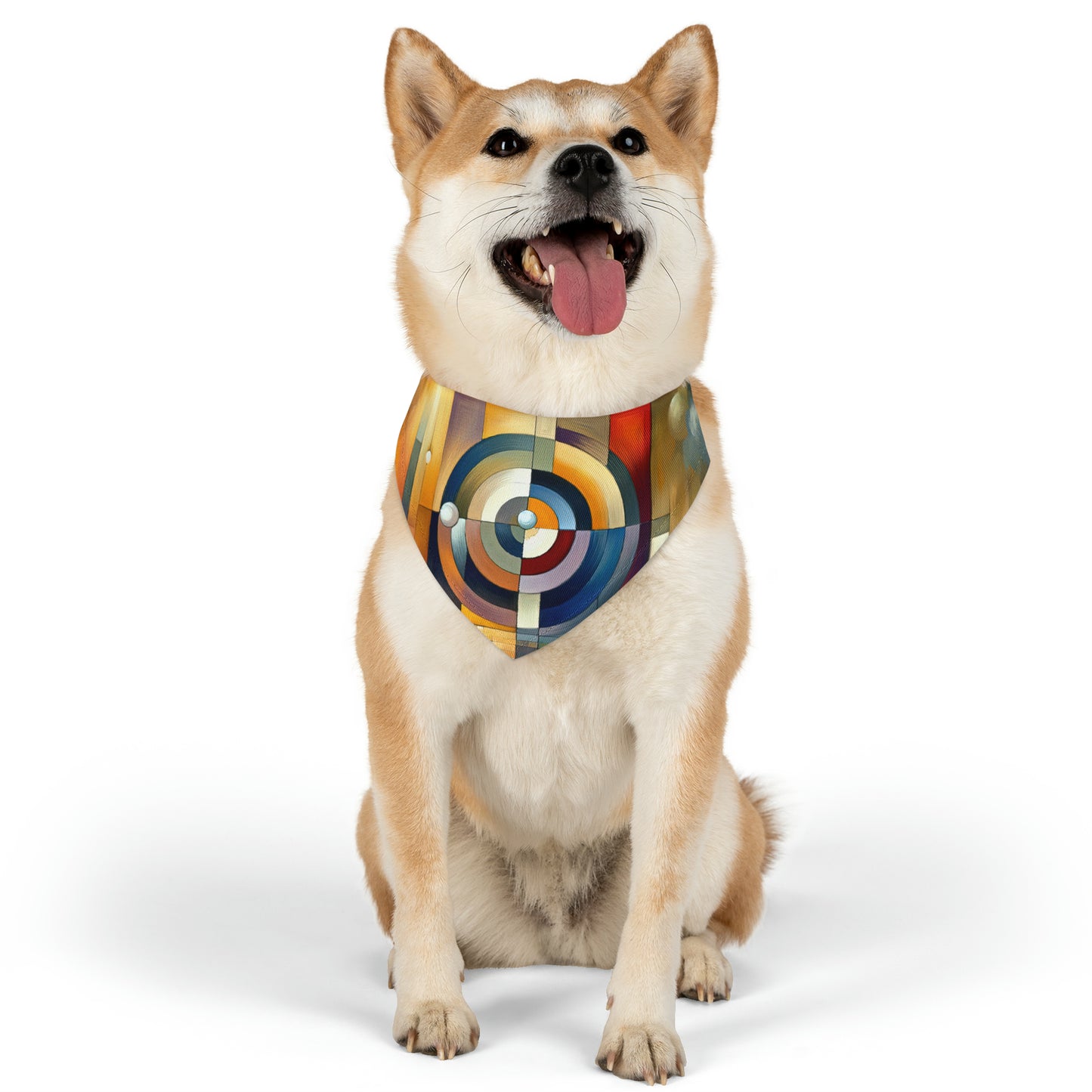 Oneness Through Tachism Pet Bandana Collar