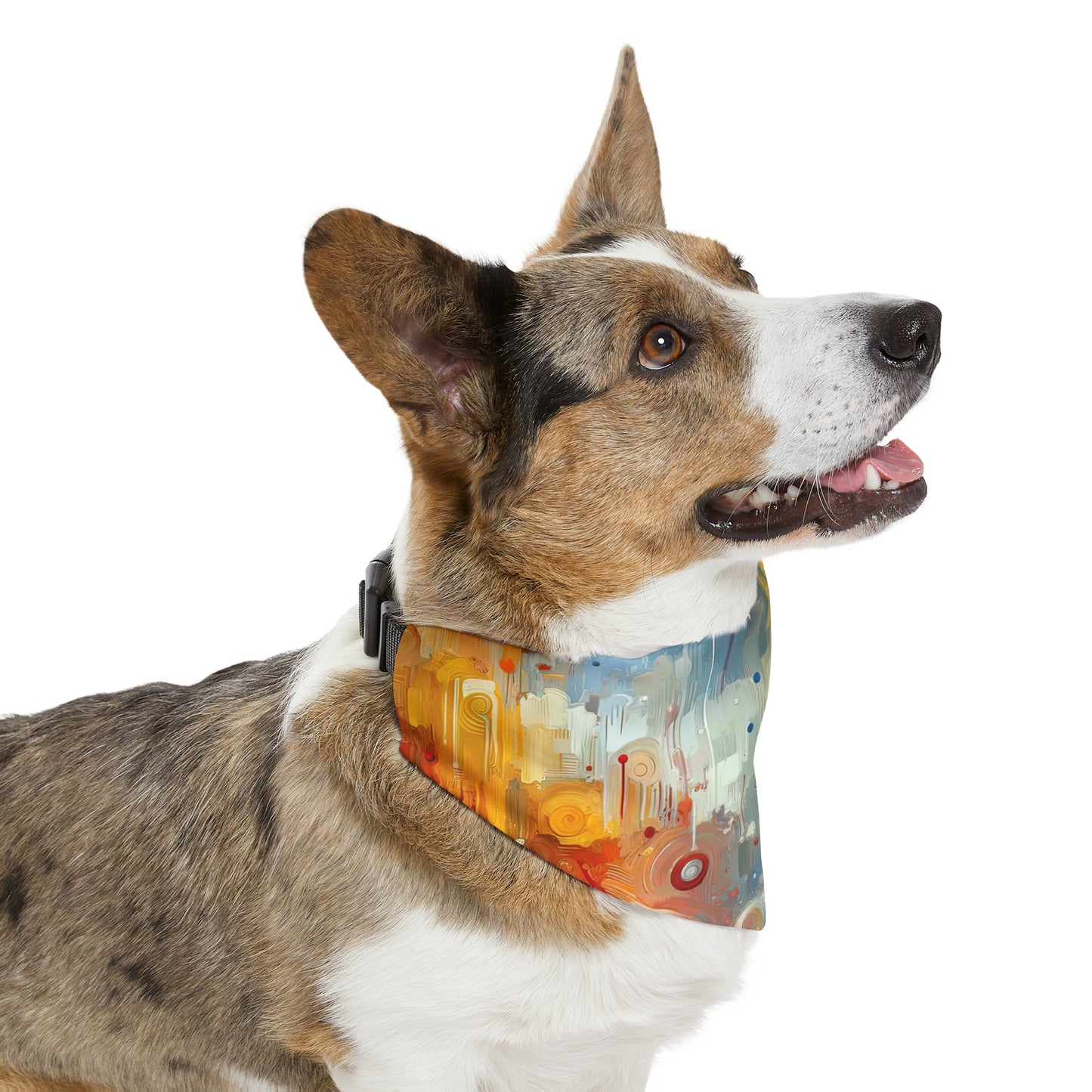 Joyous Effortless Exhale Pet Bandana Collar