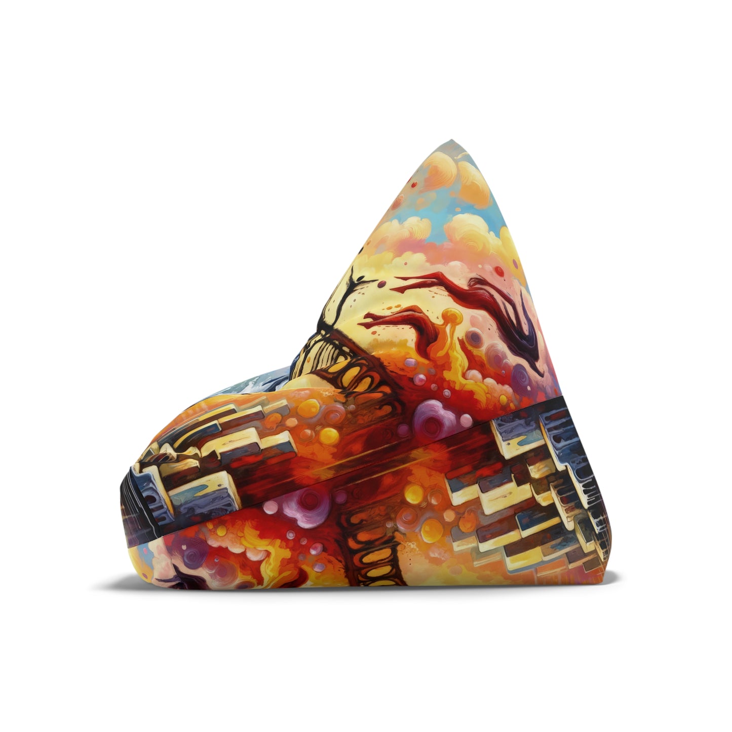 Faithful Diving Bridges Bean Bag Chair Cover