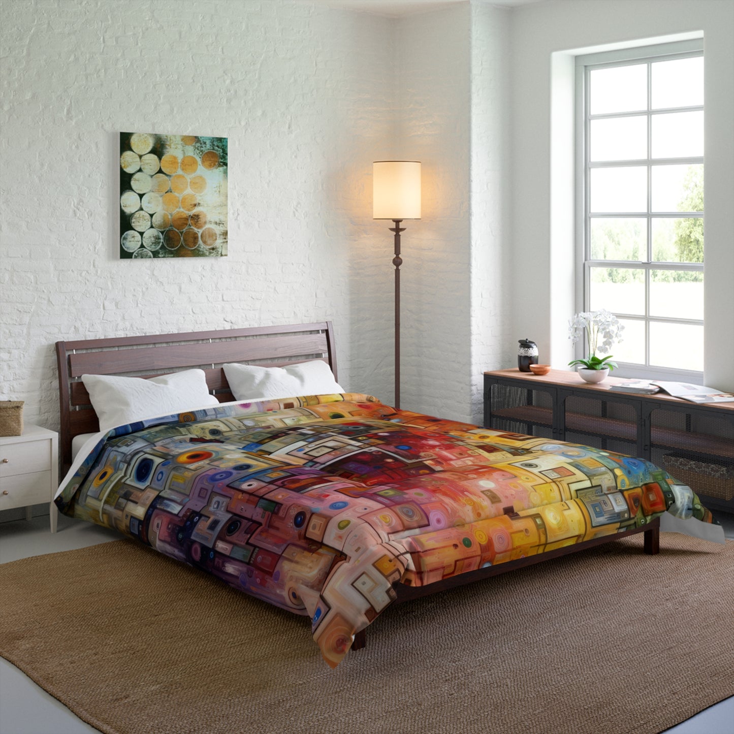 Witty Conversation Tapestry Comforter