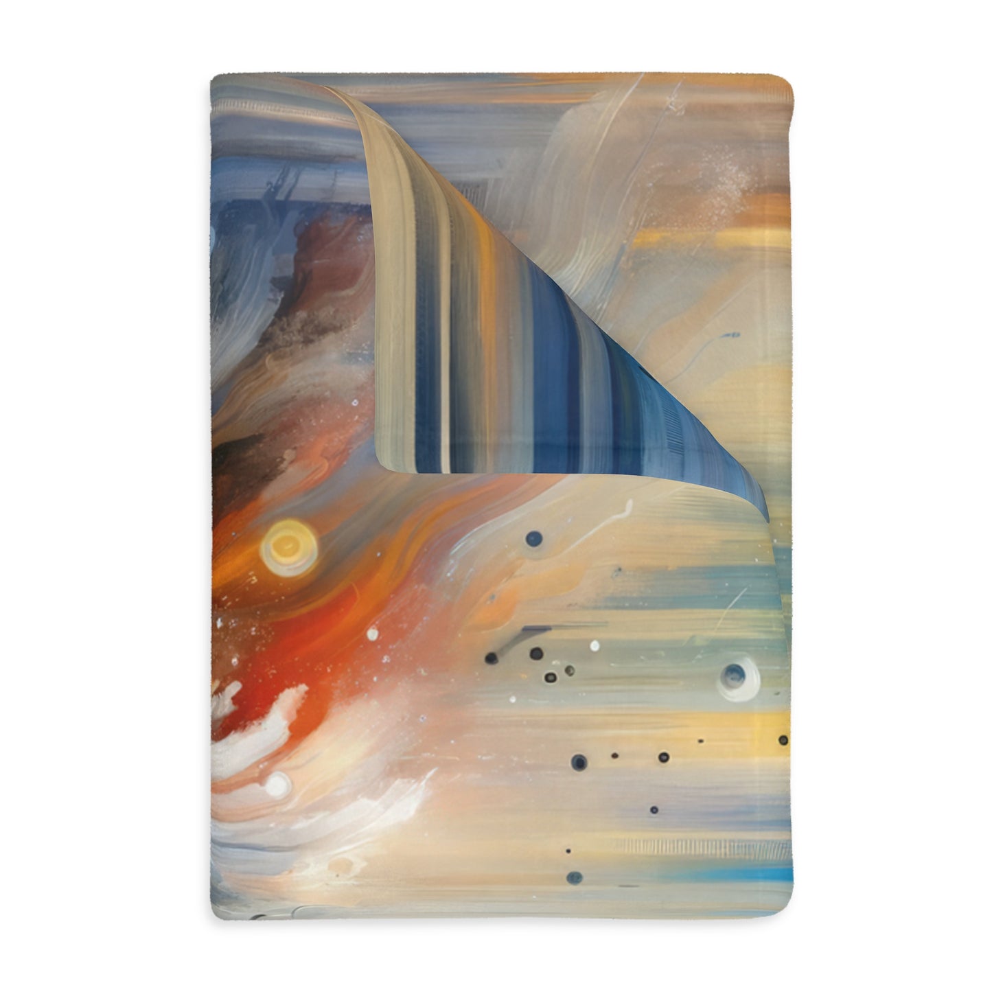 Dynamic External Influence Velveteen Microfiber Blanket (Two-sided print)