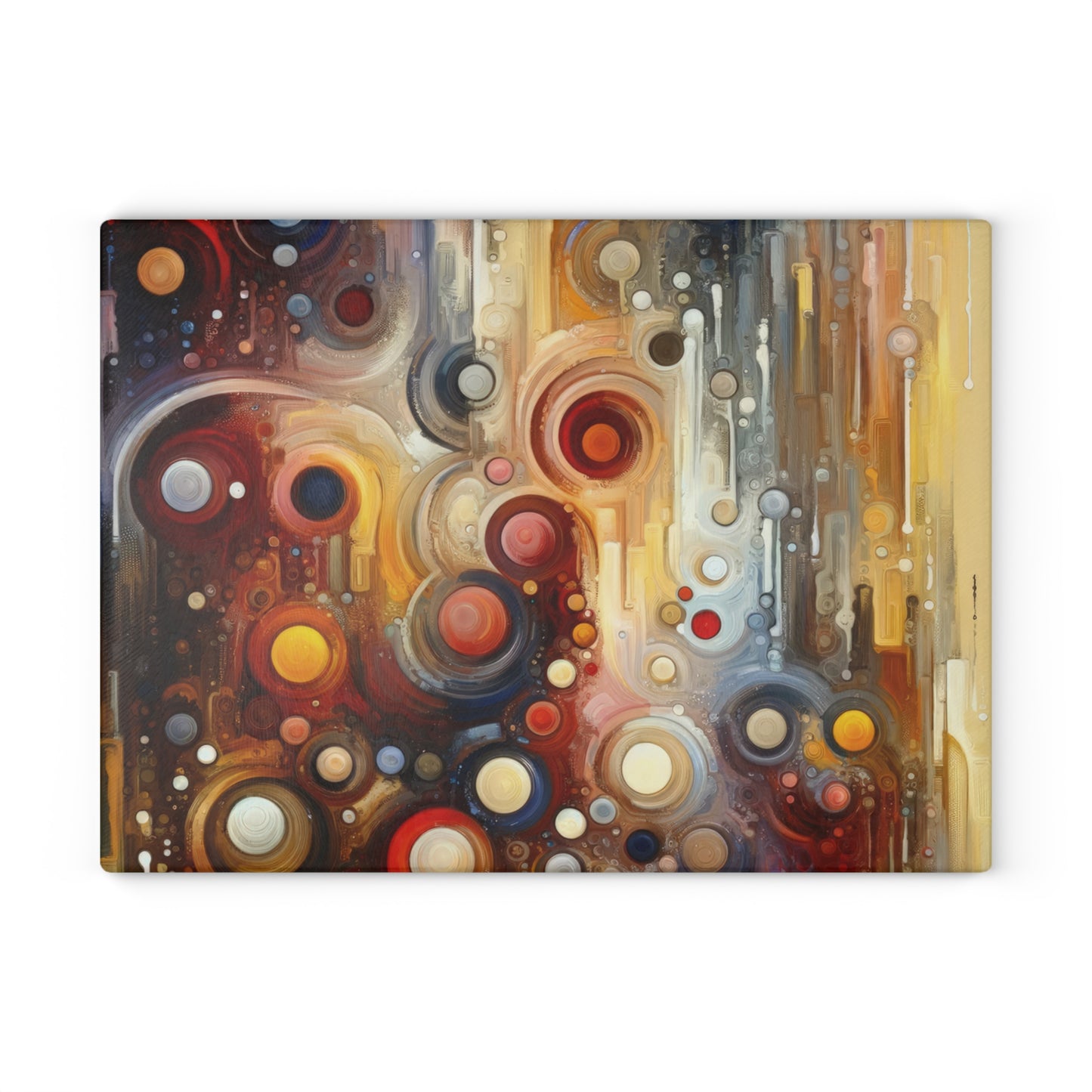 Tangible Touch Togetherness Glass Cutting Board