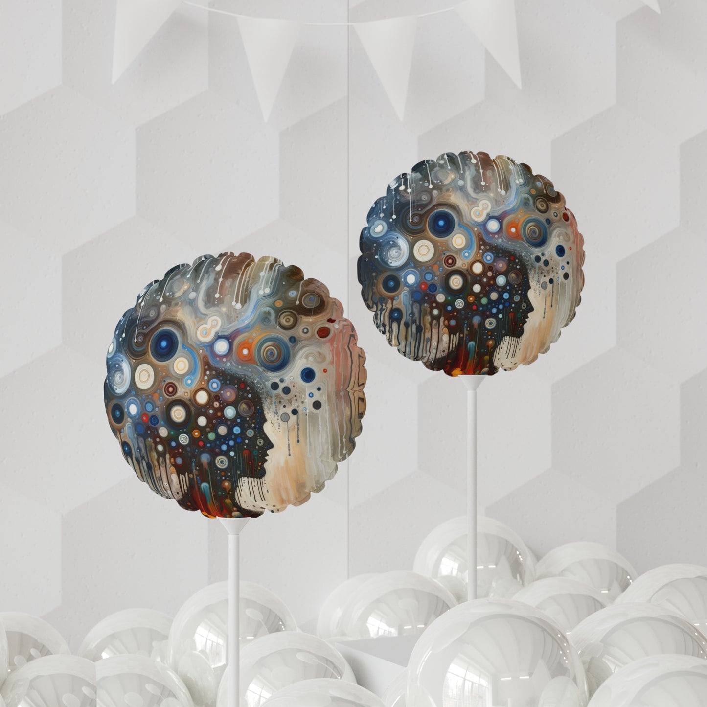 Universal Personal Tachism Balloon (Round and Heart-shaped), 11"