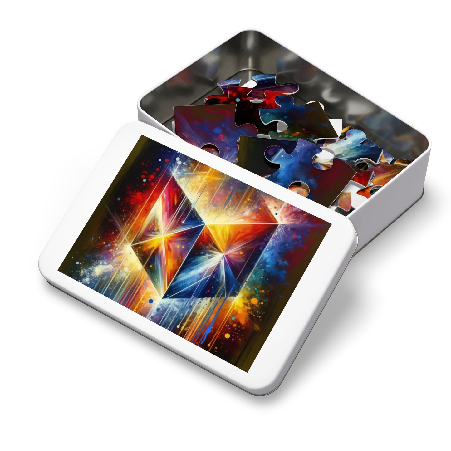 Prismatic Light Spectrum Jigsaw Puzzle (30, 110, 252, 500,1000-Piece)