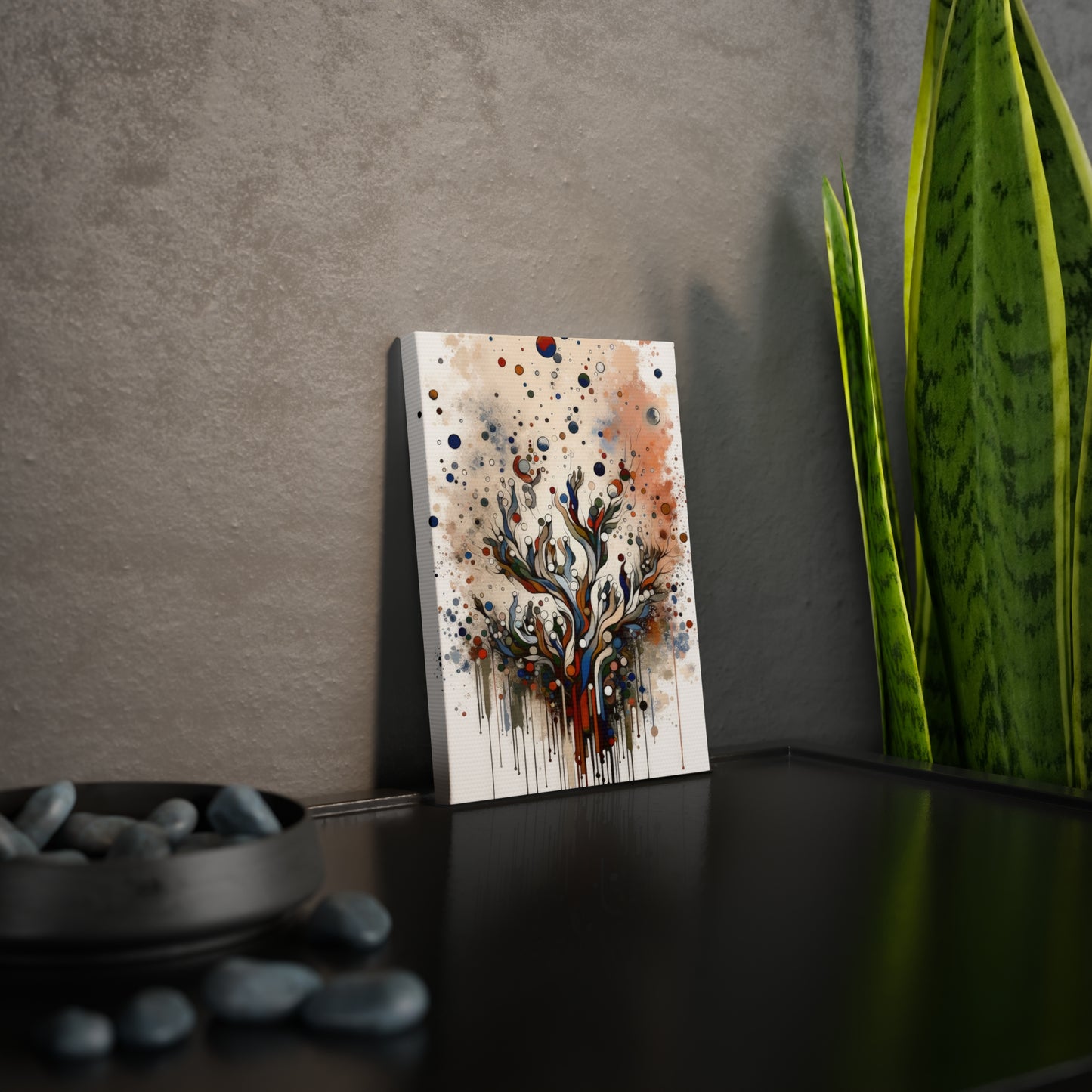 Intentional Unity Splashes Canvas Photo Tile