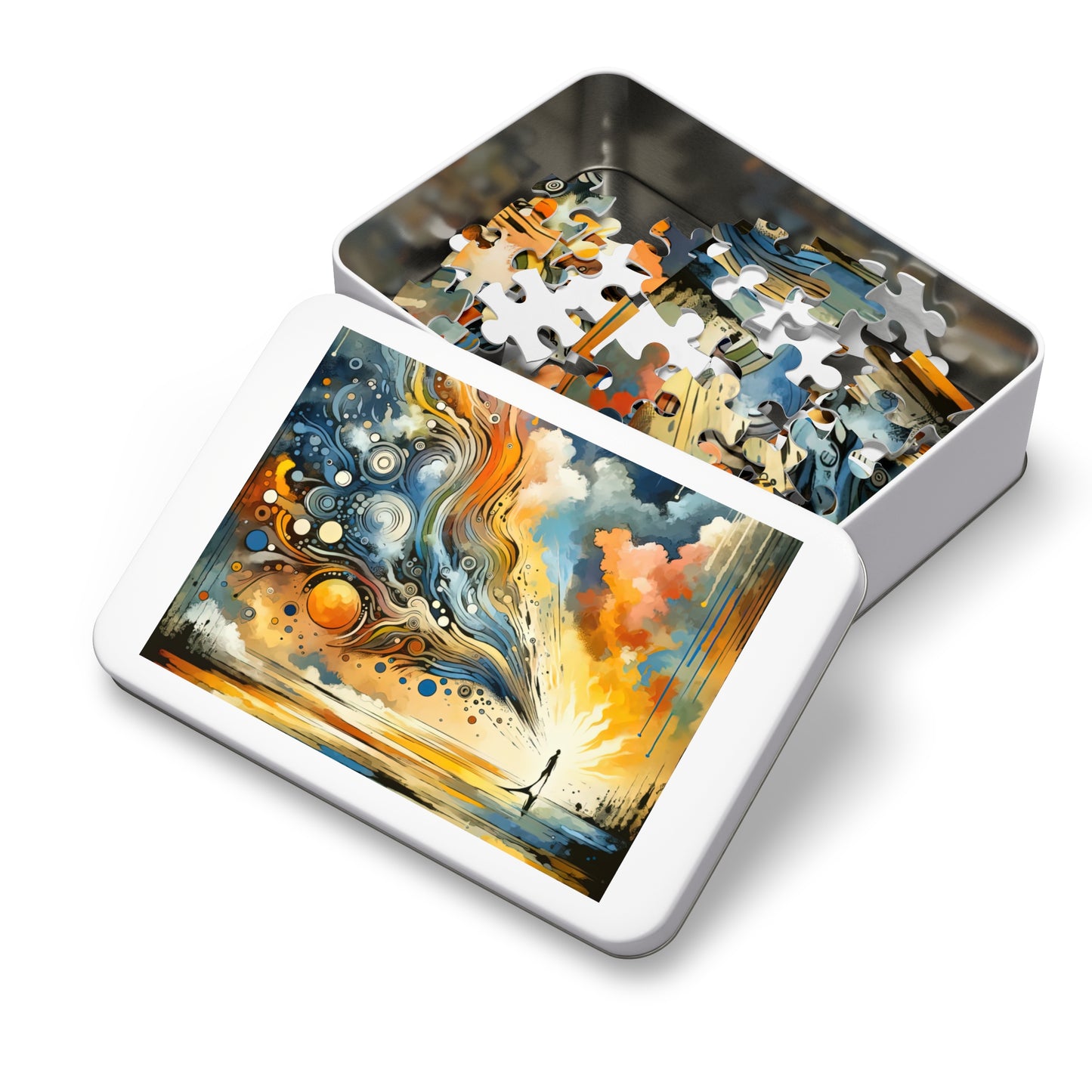 Intentional Awakening Reflection Jigsaw Puzzle (30, 110, 252, 500,1000-Piece)