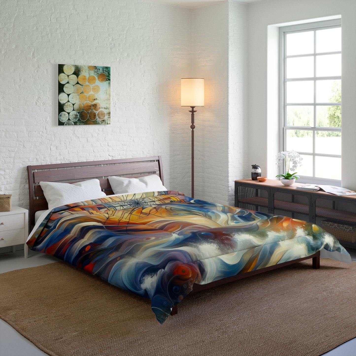 Weaving Renewal Web Comforter