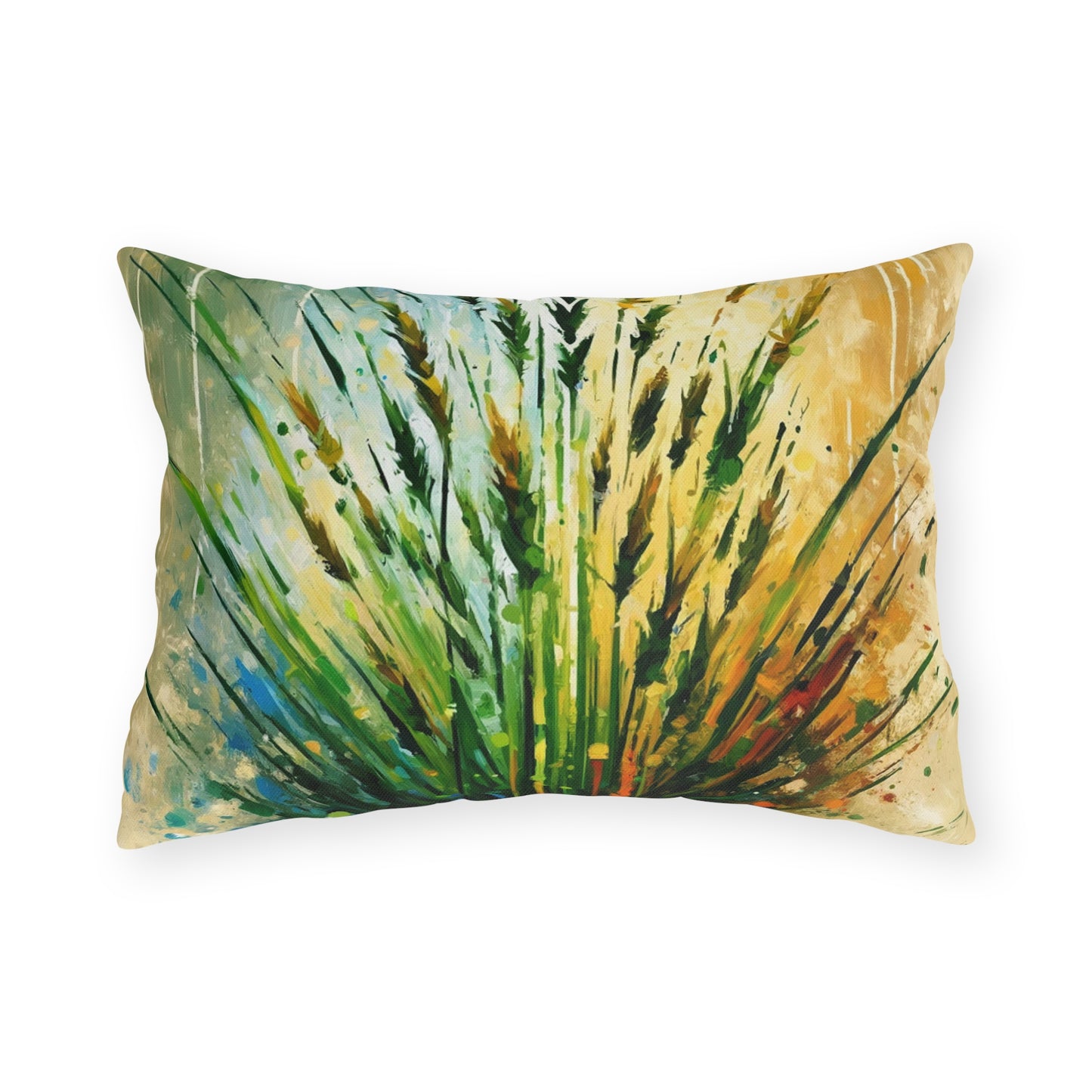 Grass Testament Change Outdoor Pillows