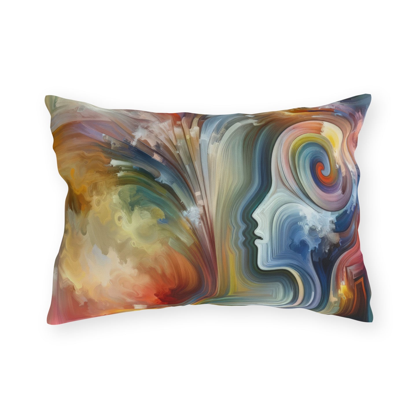 Empathy Binding Spirit Outdoor Pillows