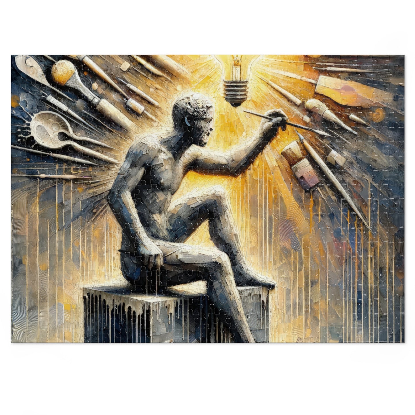 Idea Sculptor Genesis Jigsaw Puzzle (30, 110, 252, 500,1000-Piece)