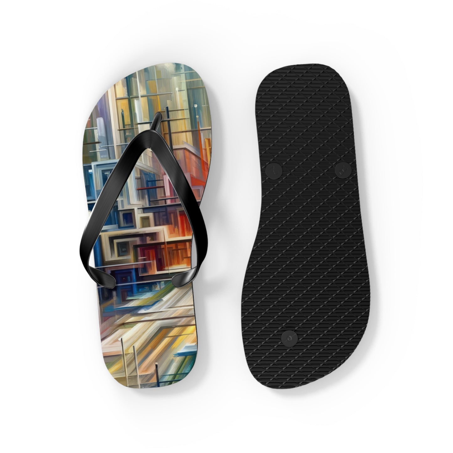 Urban Flow Interconnectedness Flip Flops